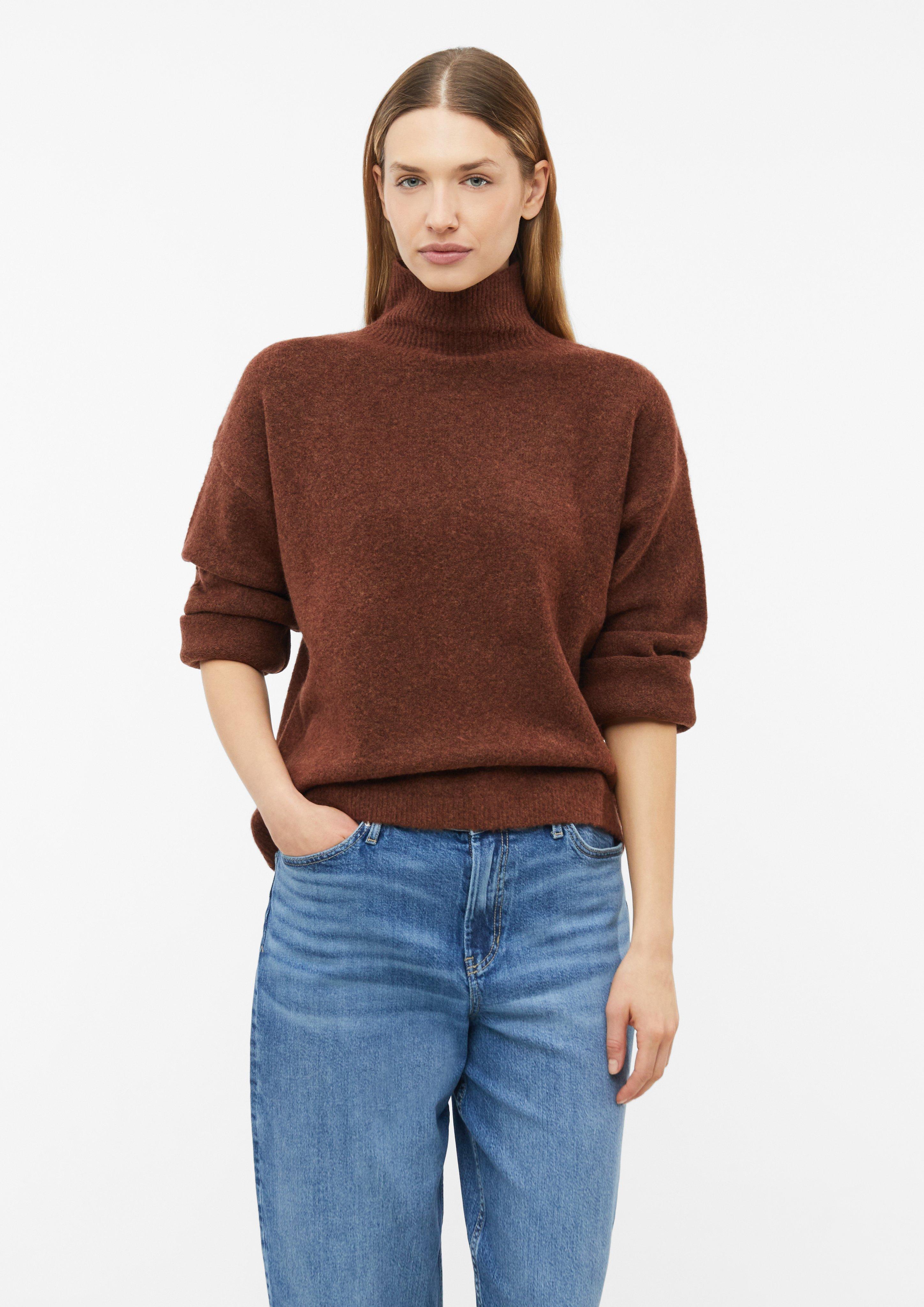 Strickpullover in Farbe terrakotta von s.Oliver