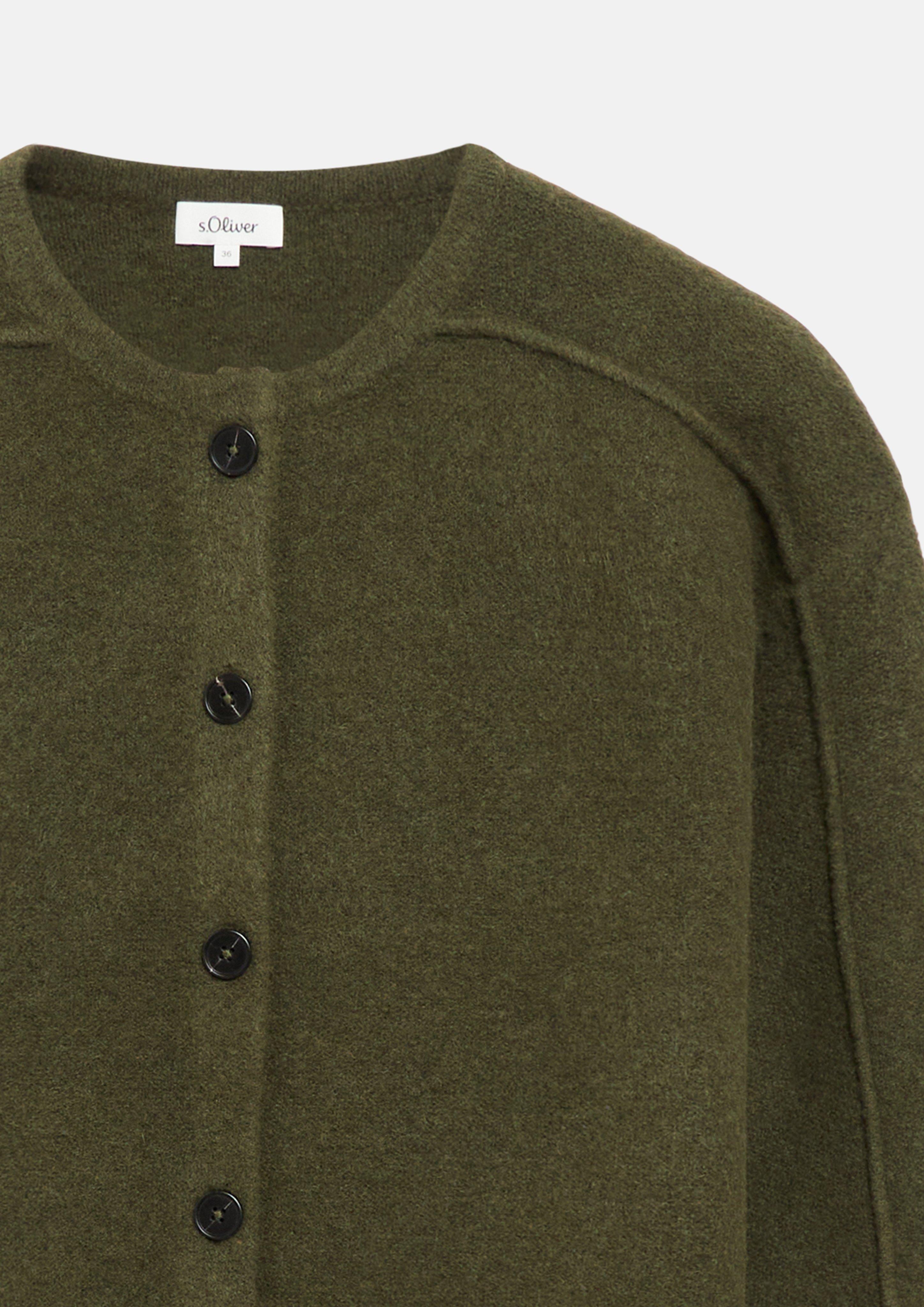 Damen Strickjacke in olive von s.Oliver
