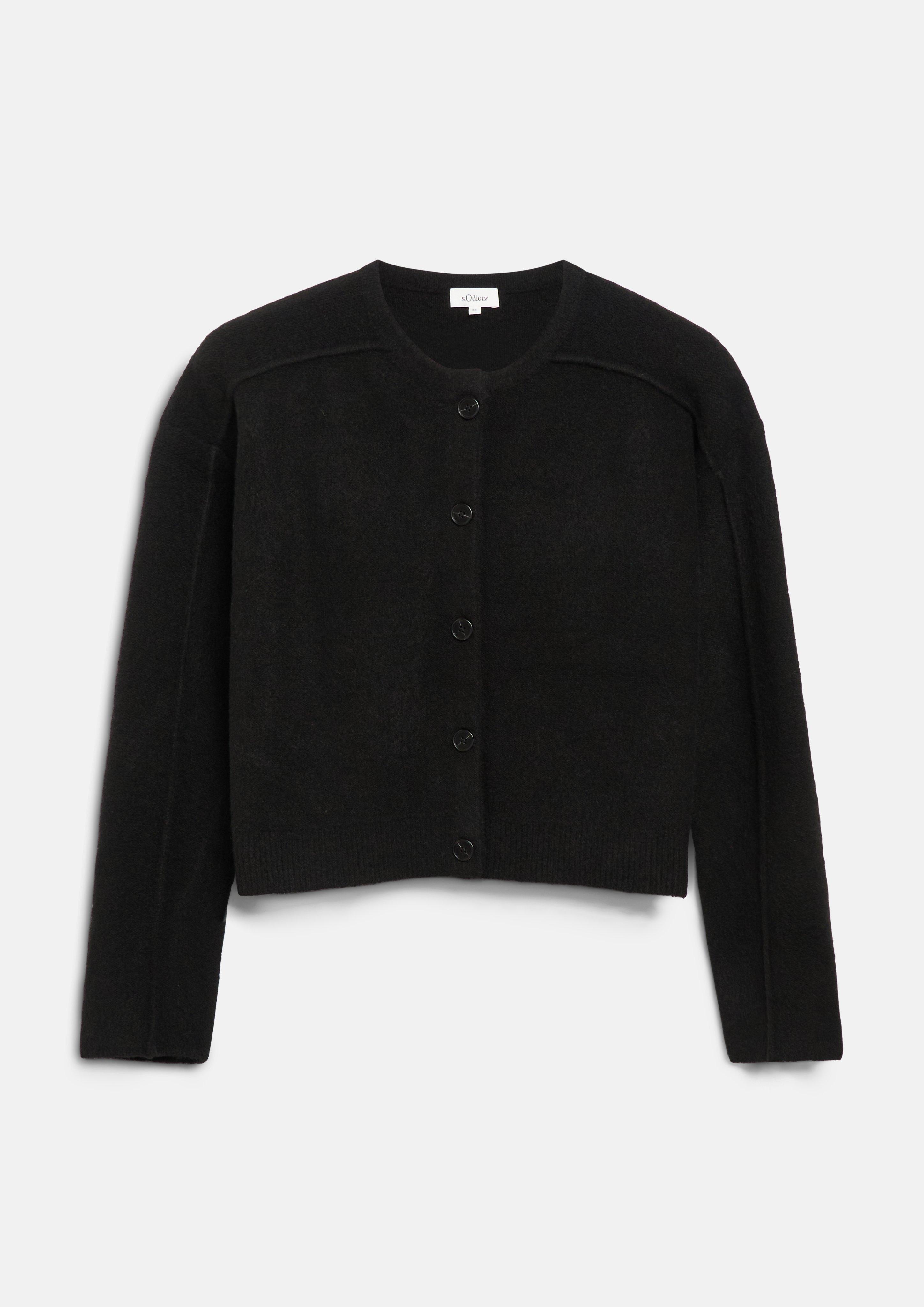 Damen Strickjacke in schwarz von s.Oliver