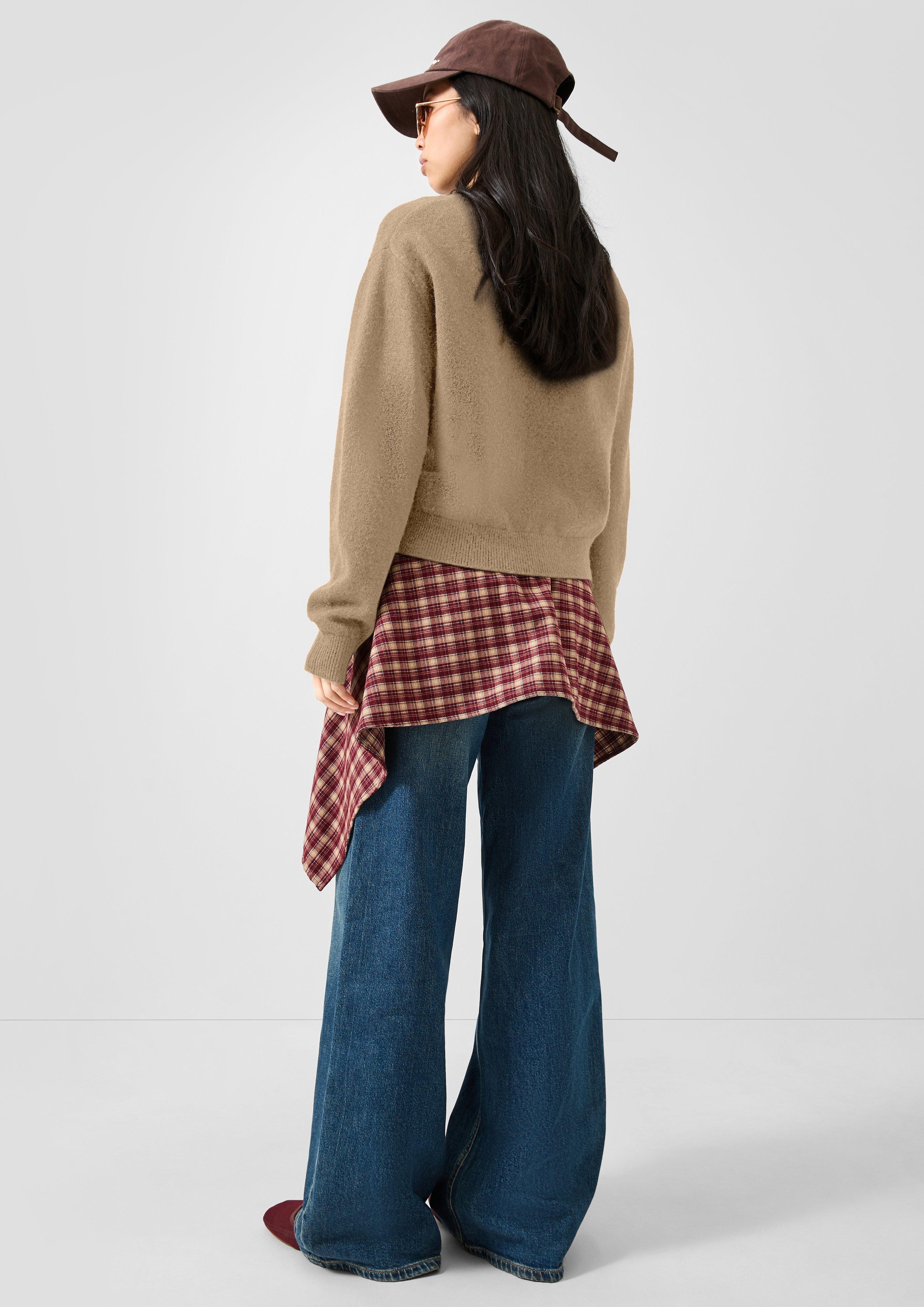 Damen Strickpullover in braun von QS