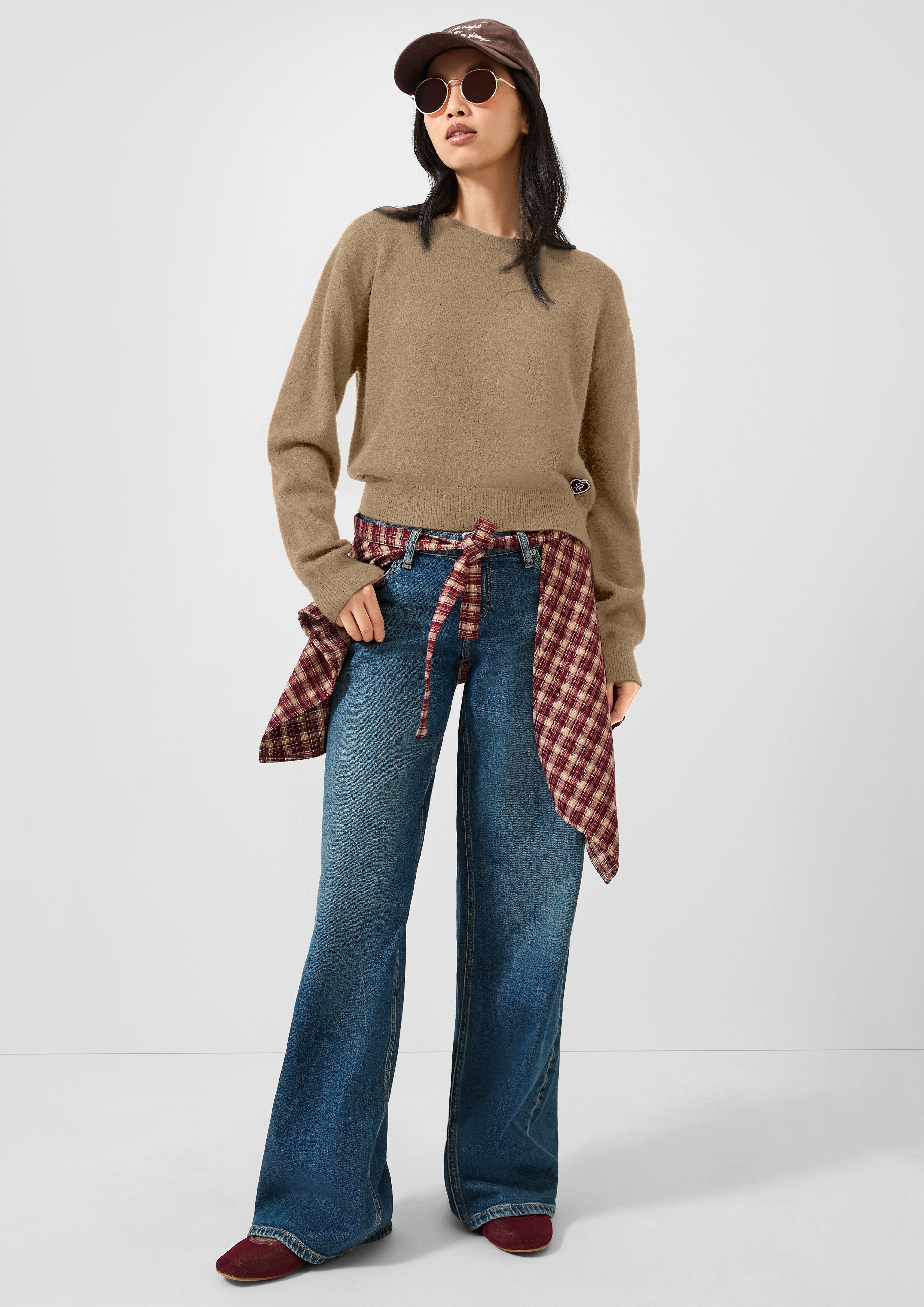 Damen Strickpullover in braun von QS