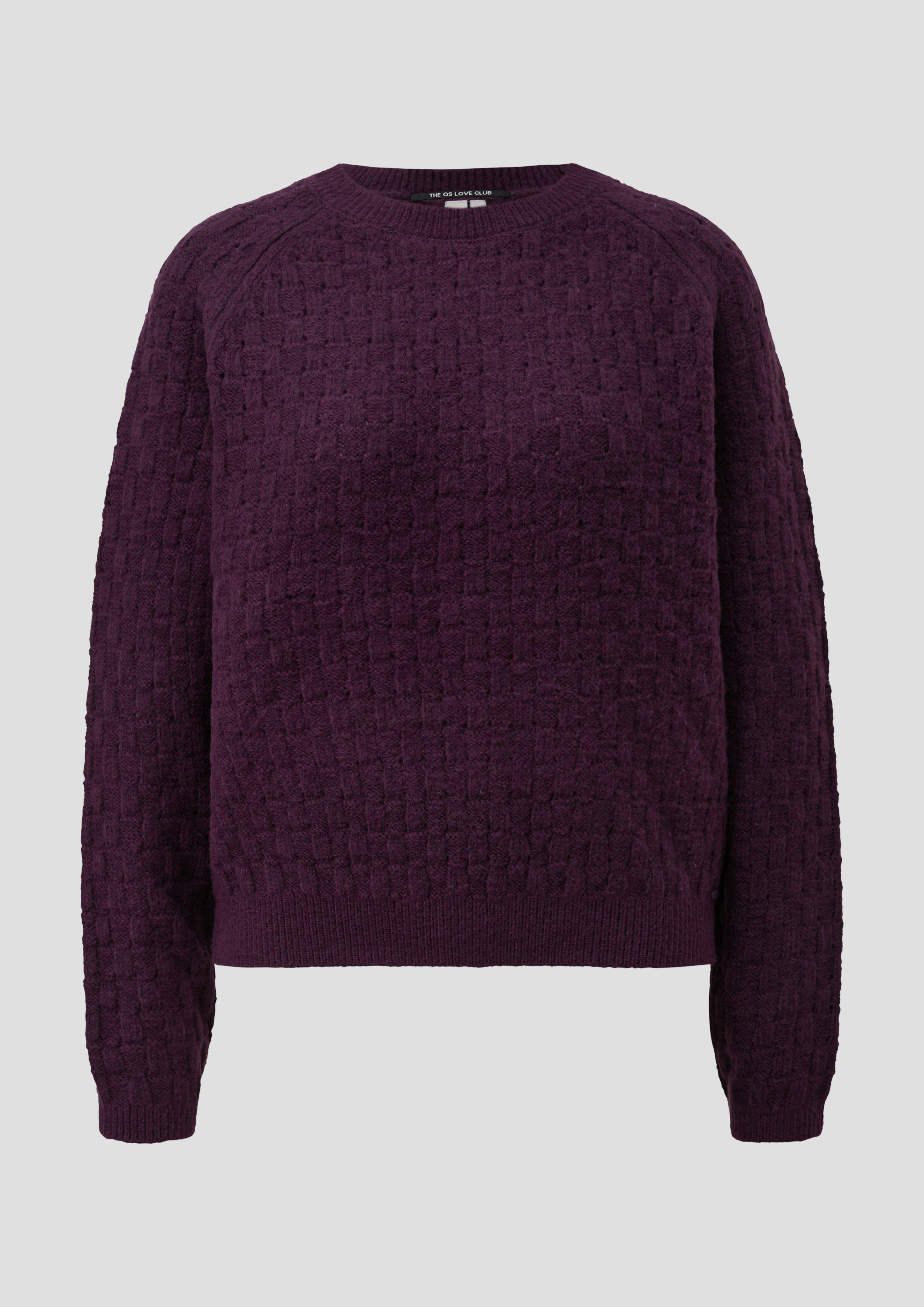 Dámy Pulovr v barvě fialová od QS