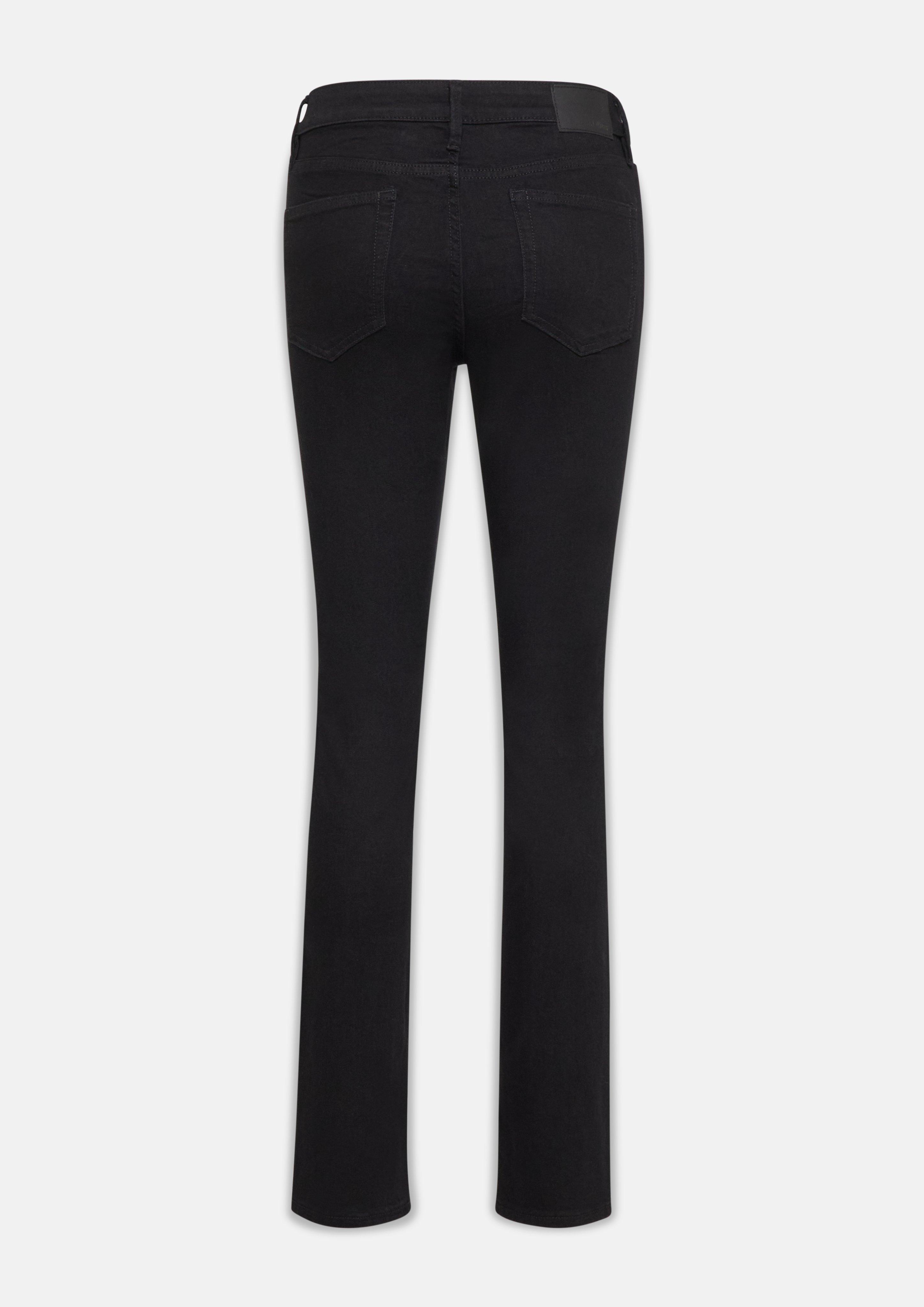 Damen Jeans Betsy / Mid Rise / Slim in schwarz von s.Oliver