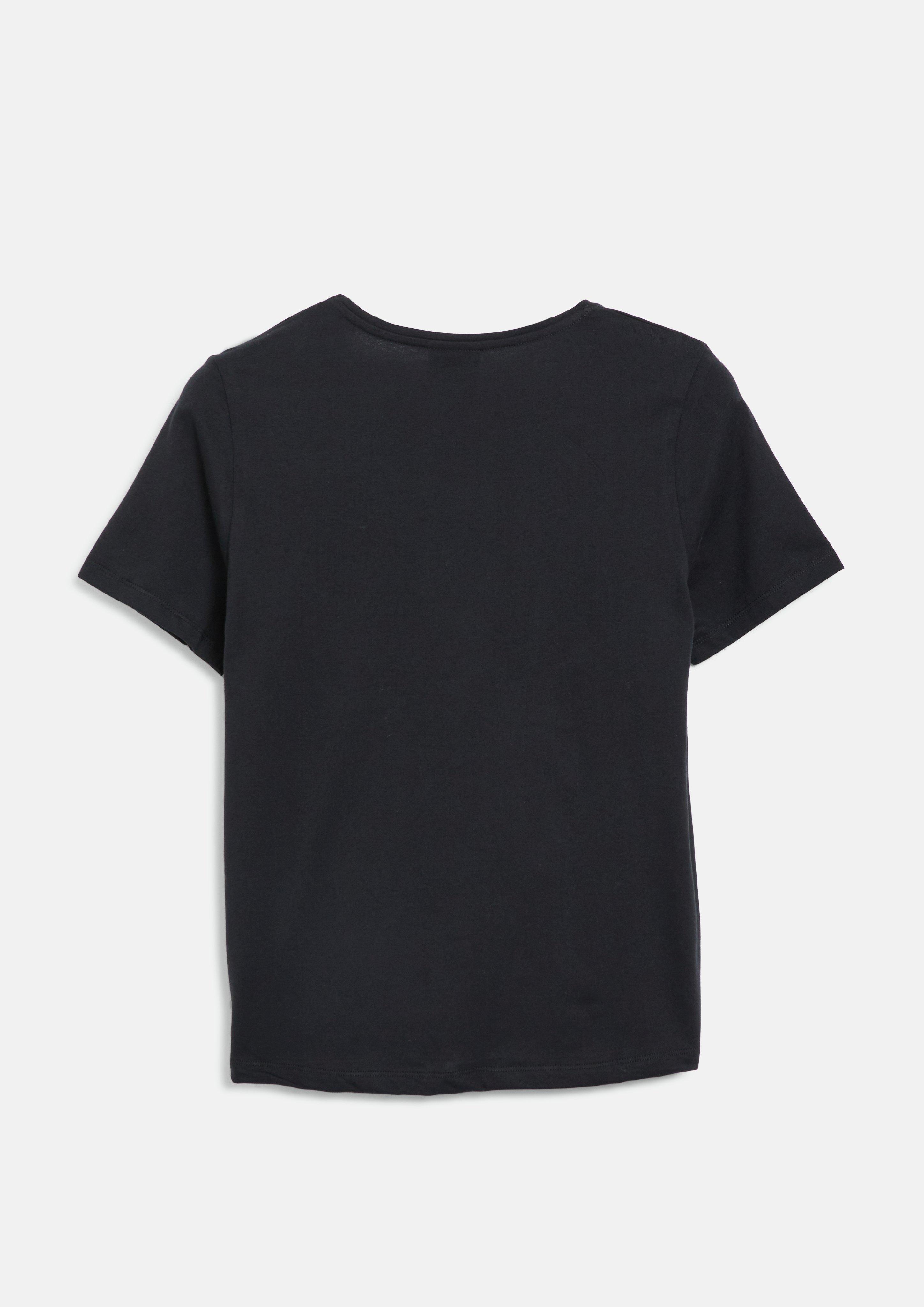 Dámy Tričko vo farbe čierna od s.Oliver BLACK LABEL