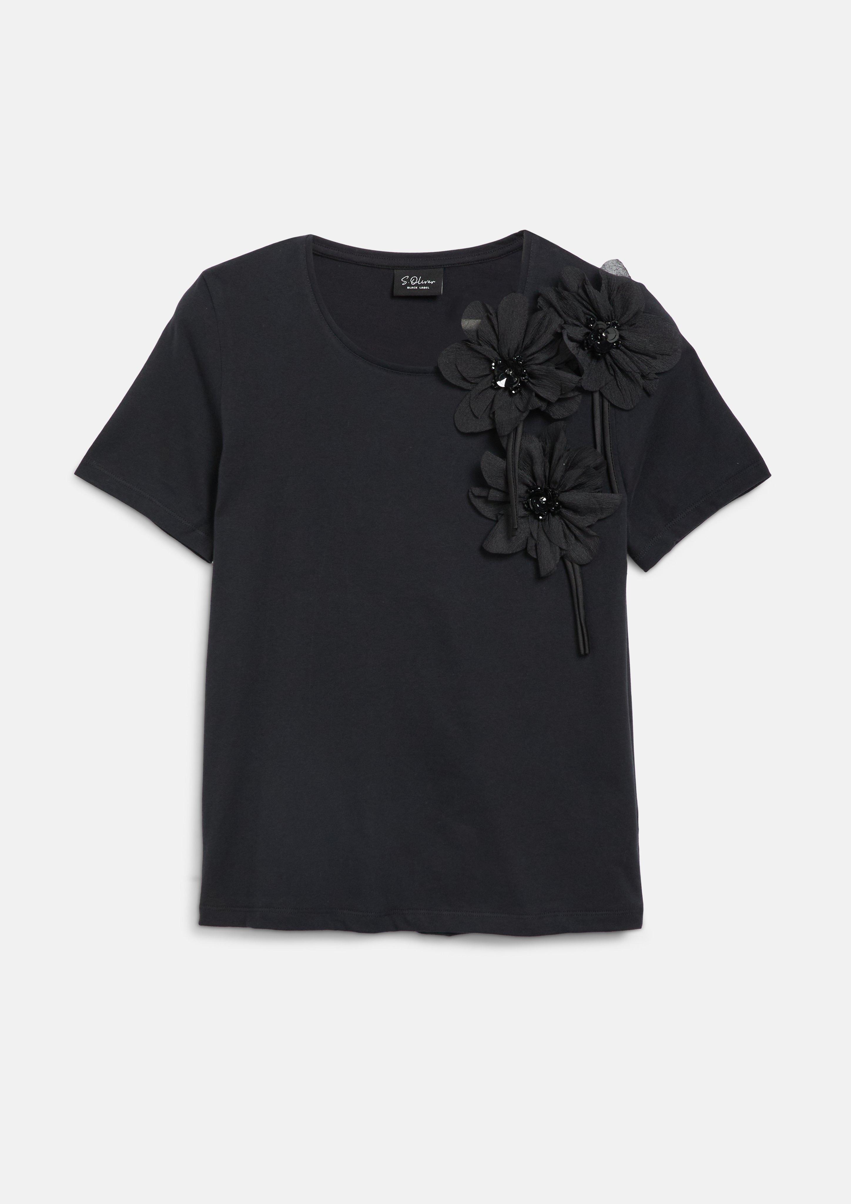 Tričko vo farbe čierna od s.Oliver BLACK LABEL