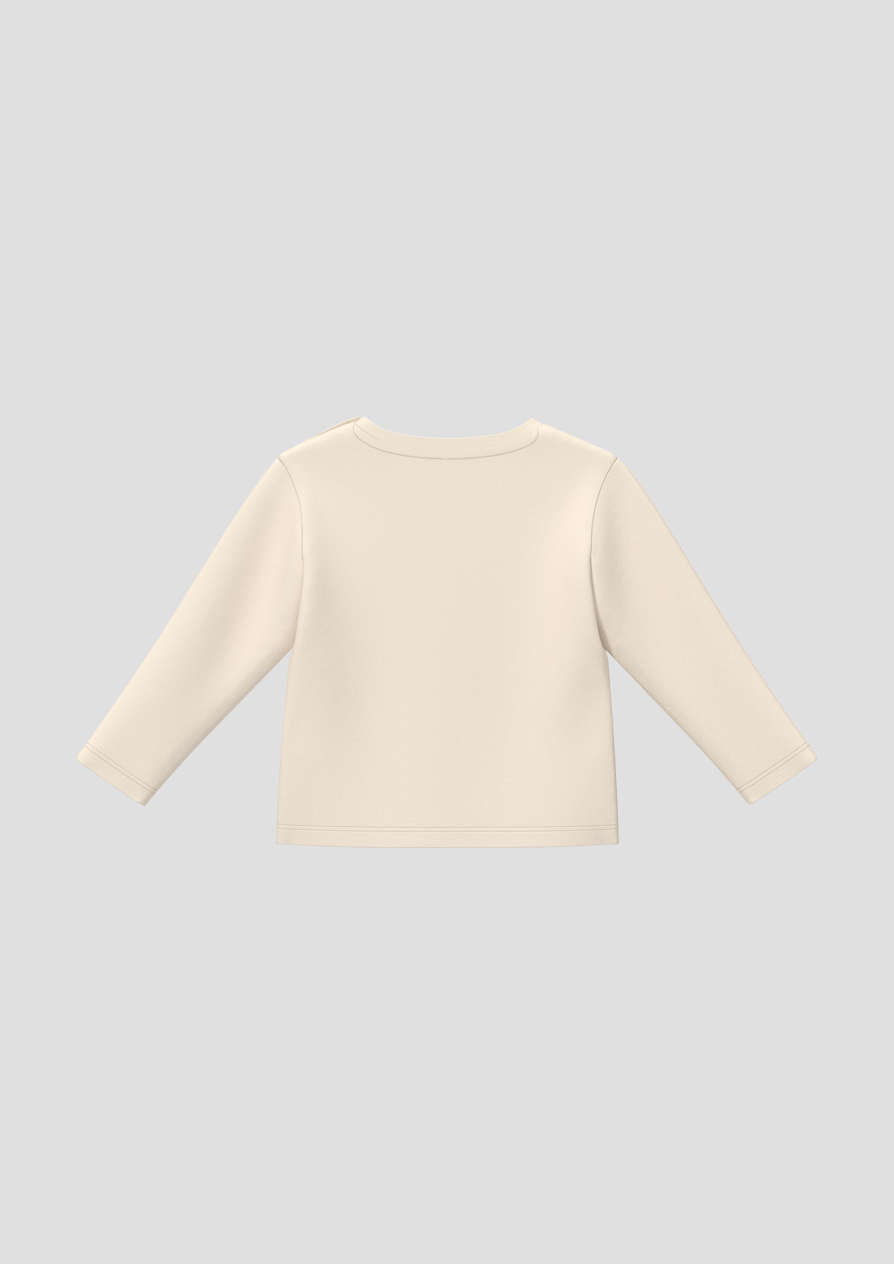 Kinder Unisex T-Shirt mit Artwork in beige von s.Oliver