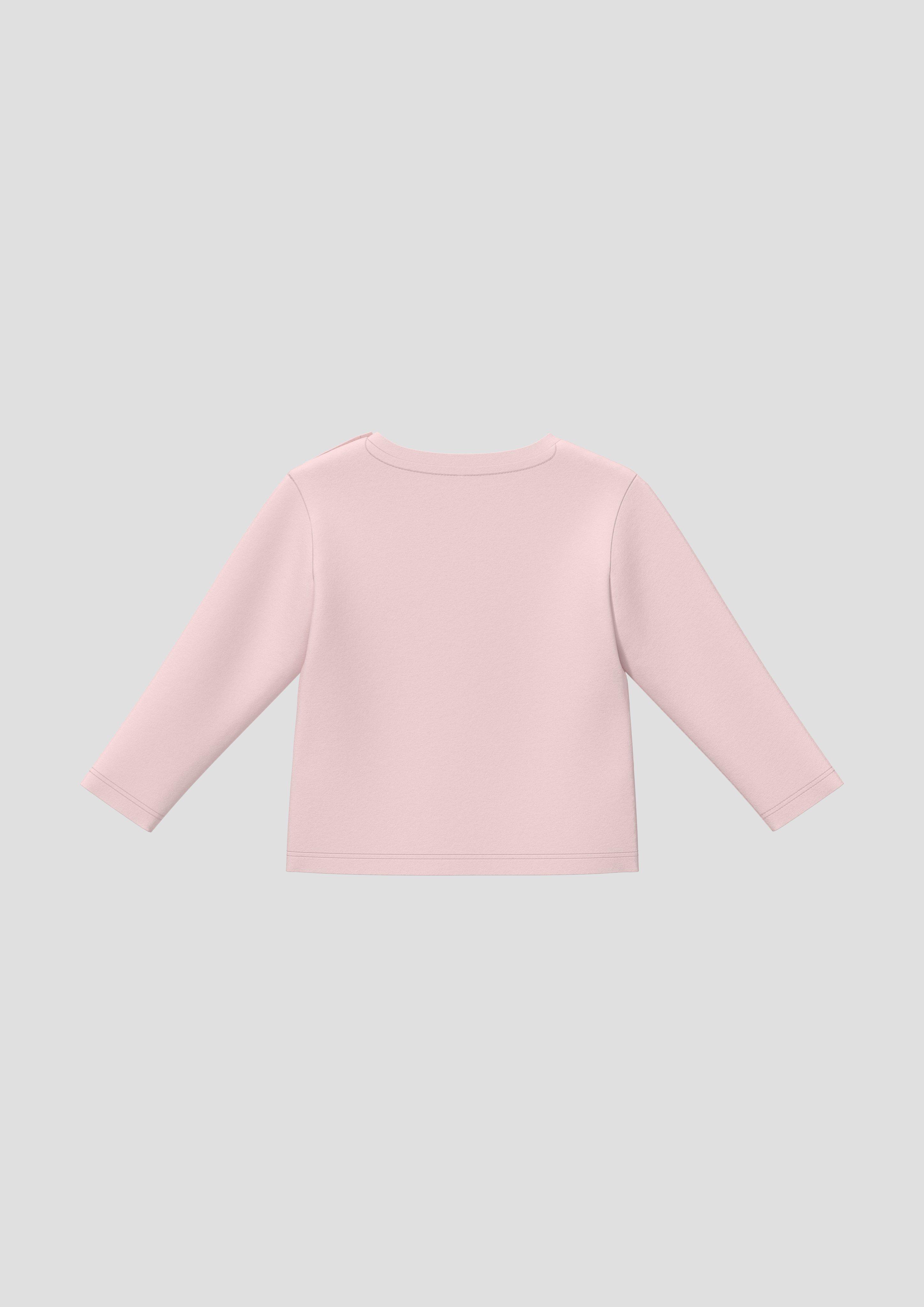 Kinder Unisex T-Shirt mit Print in pink von s.Oliver