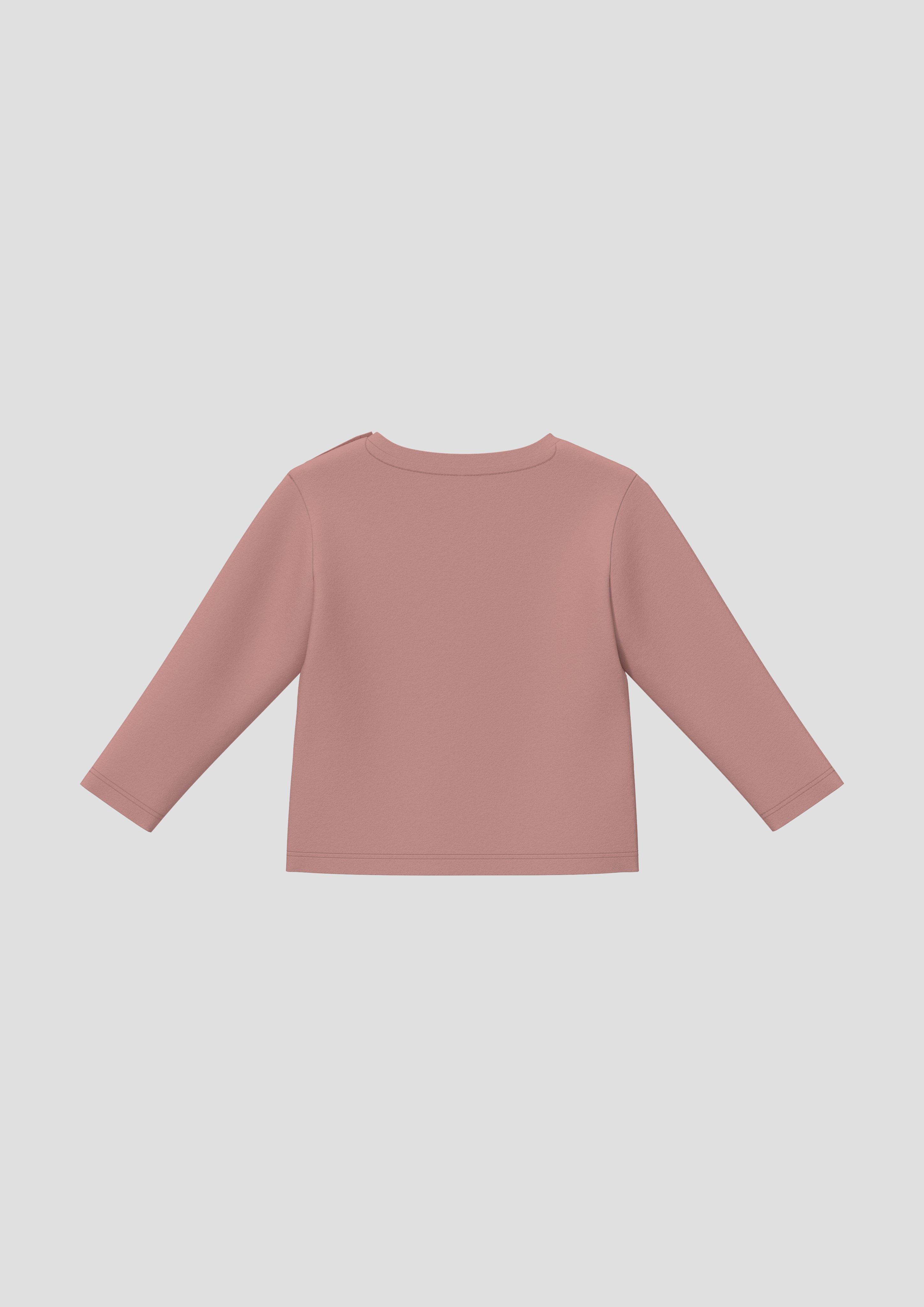 Kinder Unisex T-Shirt mit Print in pink von s.Oliver