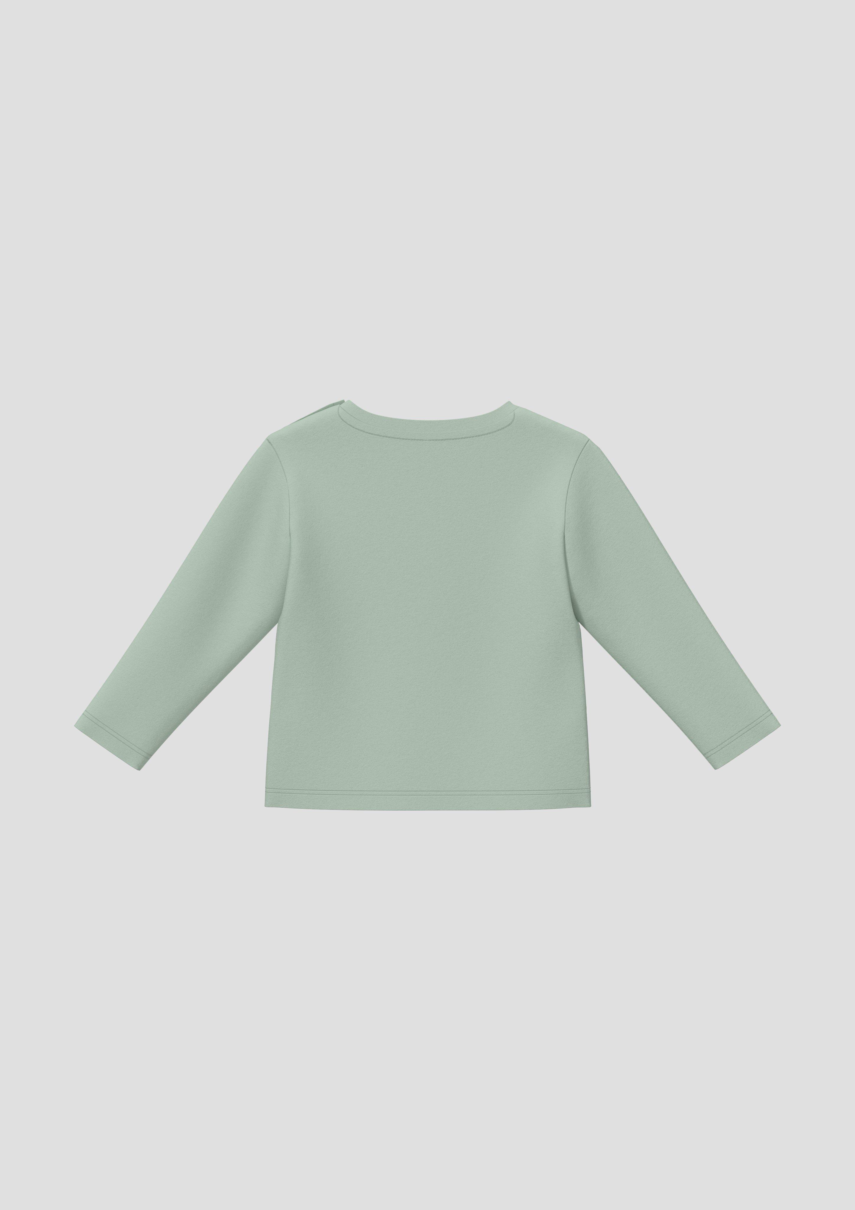 Kinder Unisex T-Shirt mit Print in grün von s.Oliver