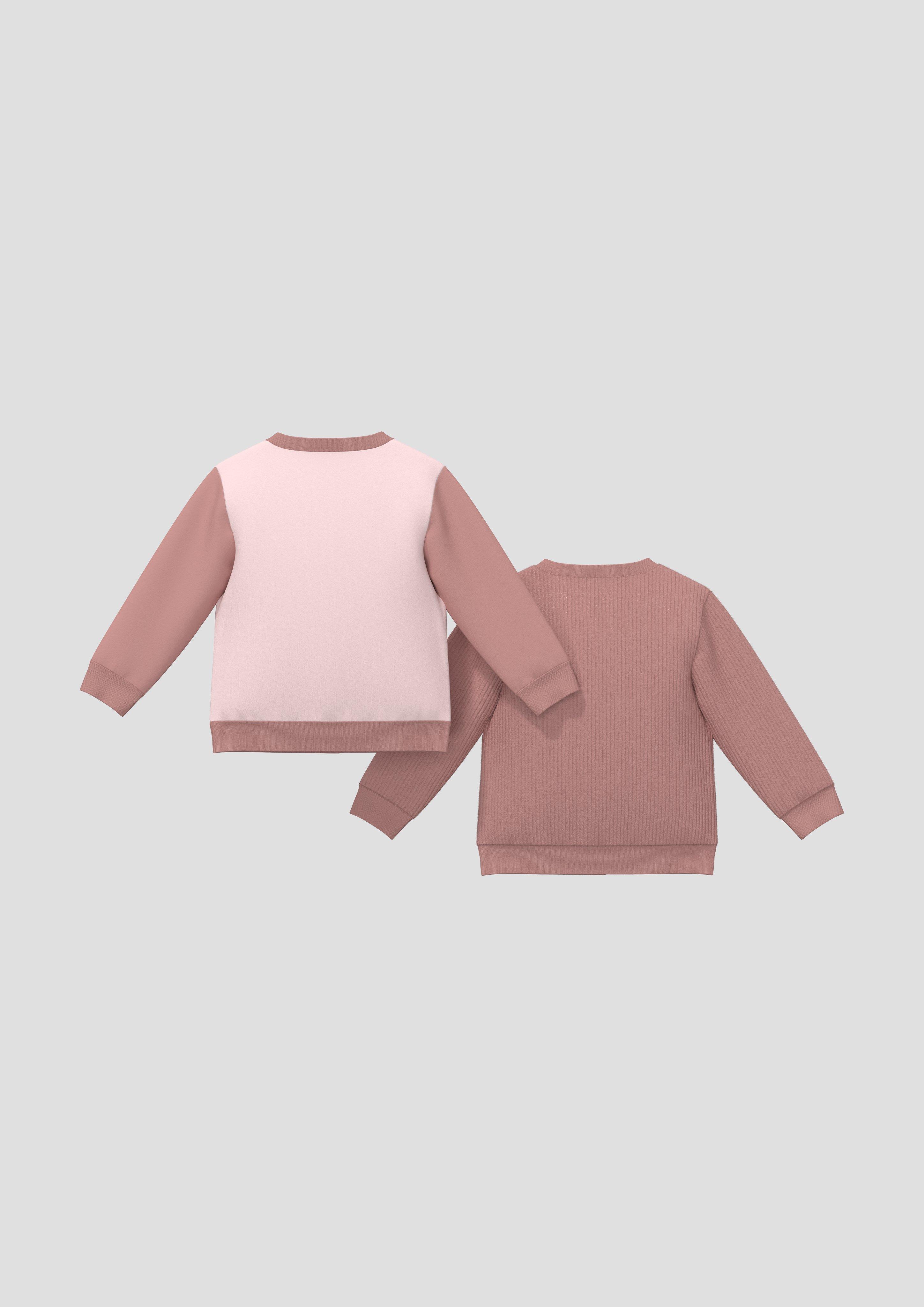 Junior Sweat-shirt Veste en rose de s.Oliver