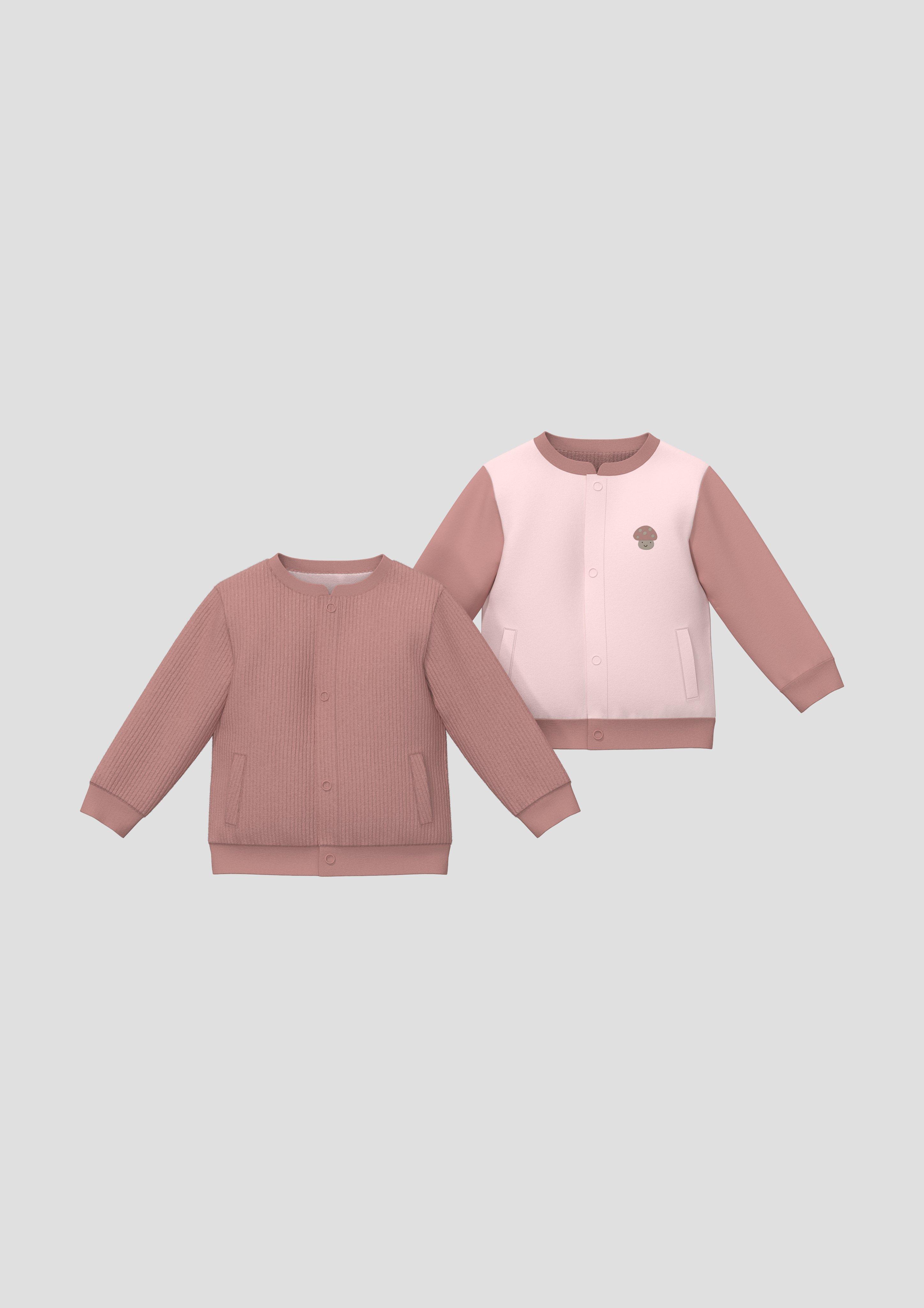 Junior Sweat-shirt Veste en rose de s.Oliver