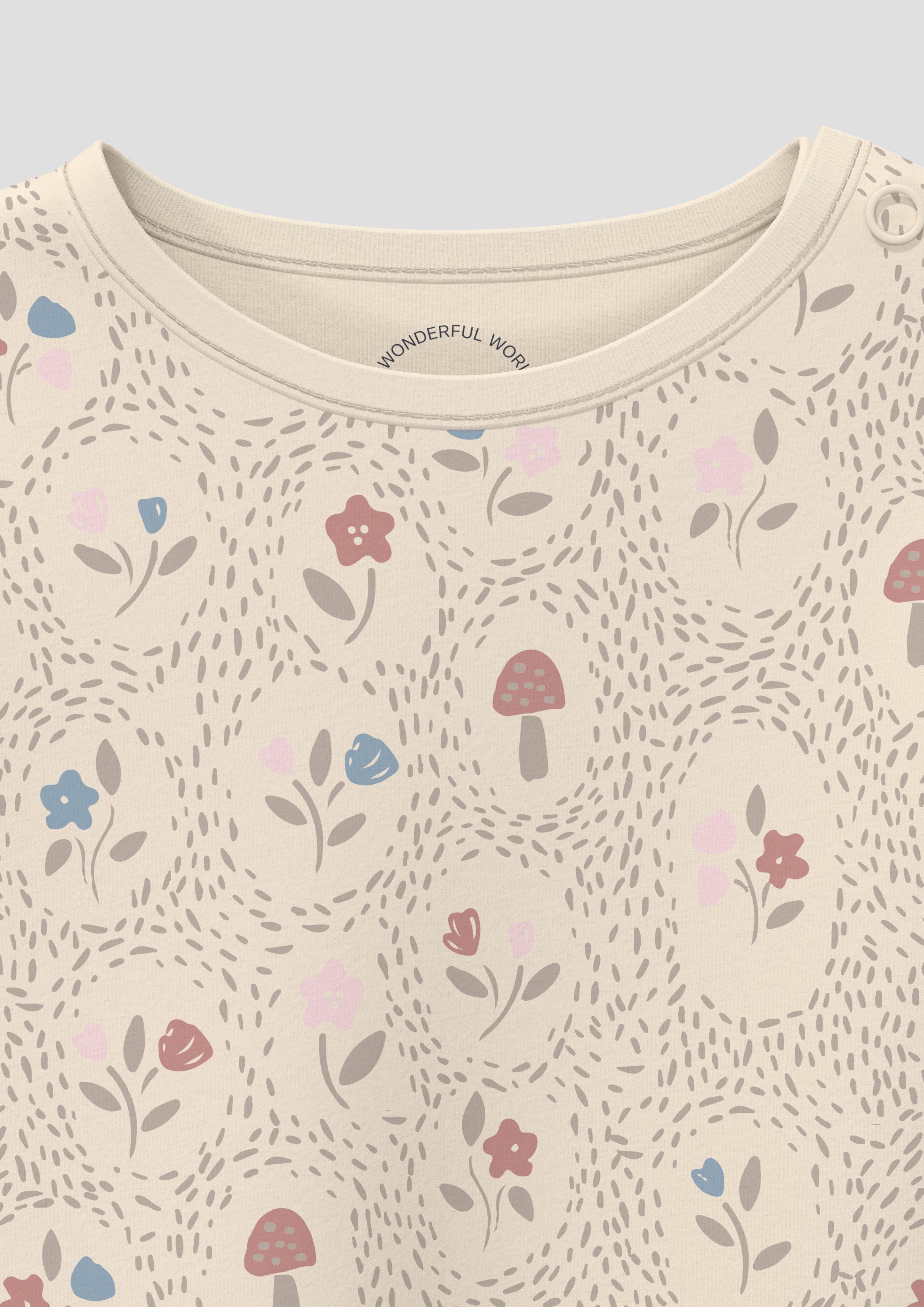 Kinder T-Shirt in beige von s.Oliver