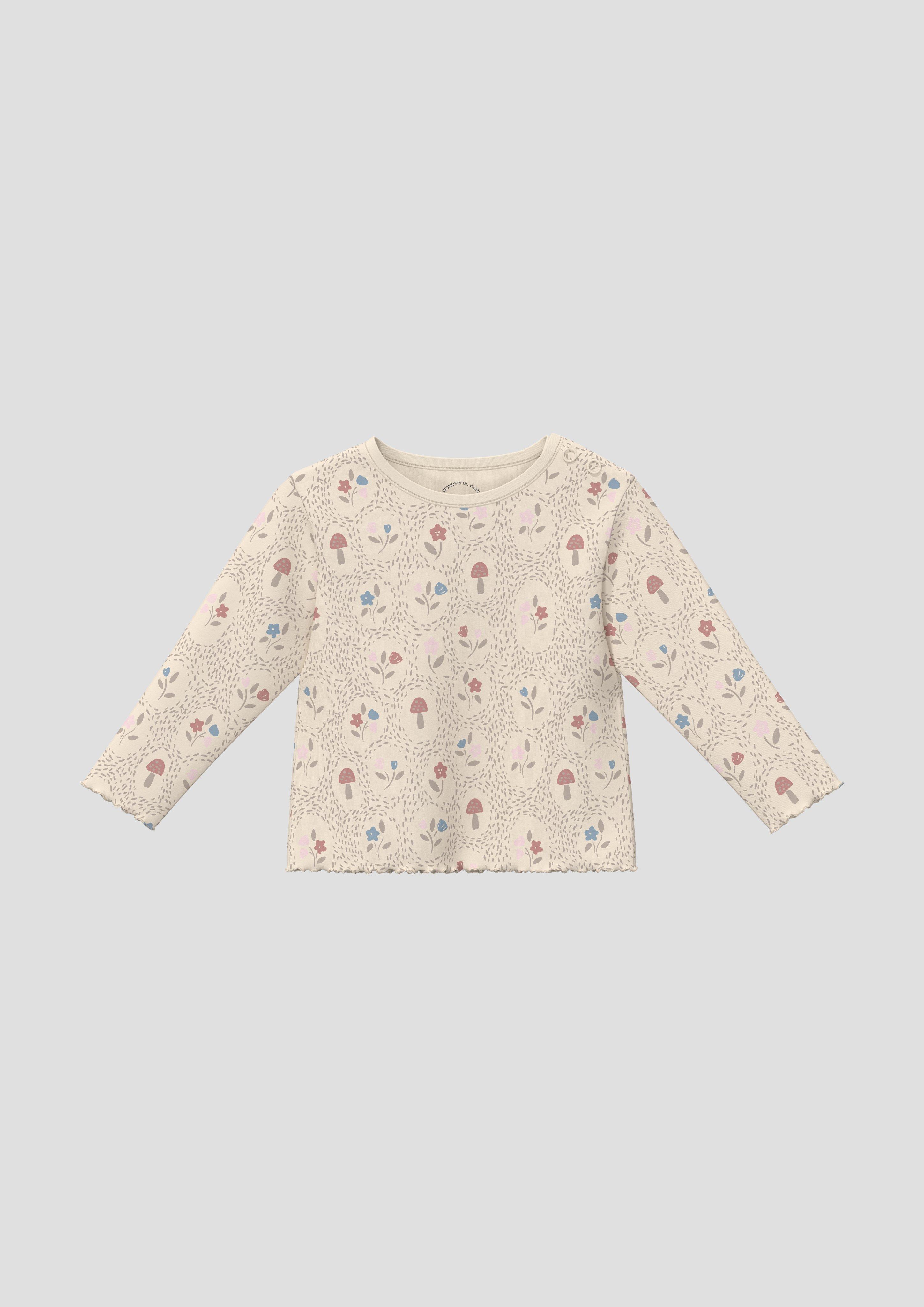 Kinder T-Shirt in beige von s.Oliver