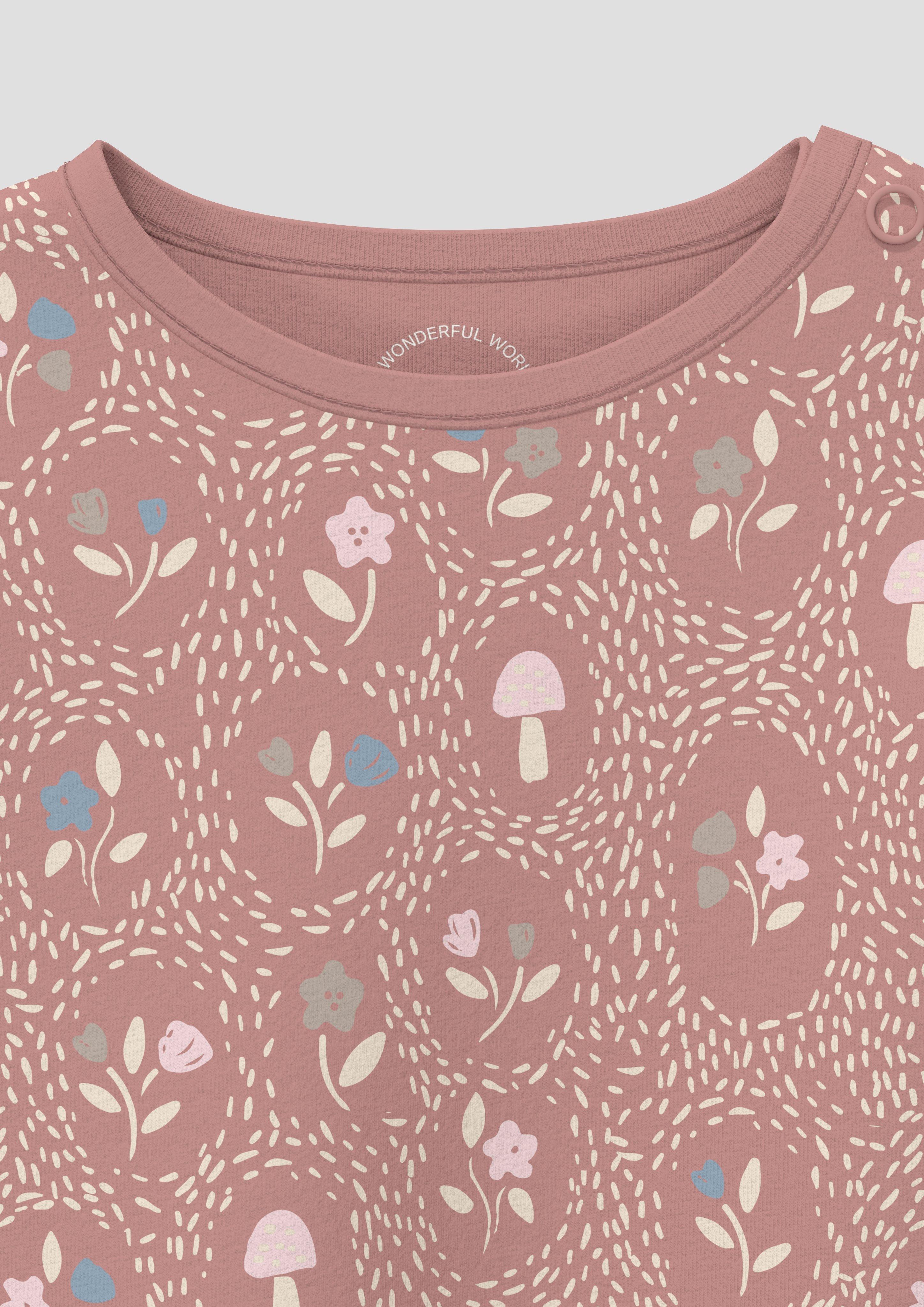 Kinder T-Shirt in pink von s.Oliver