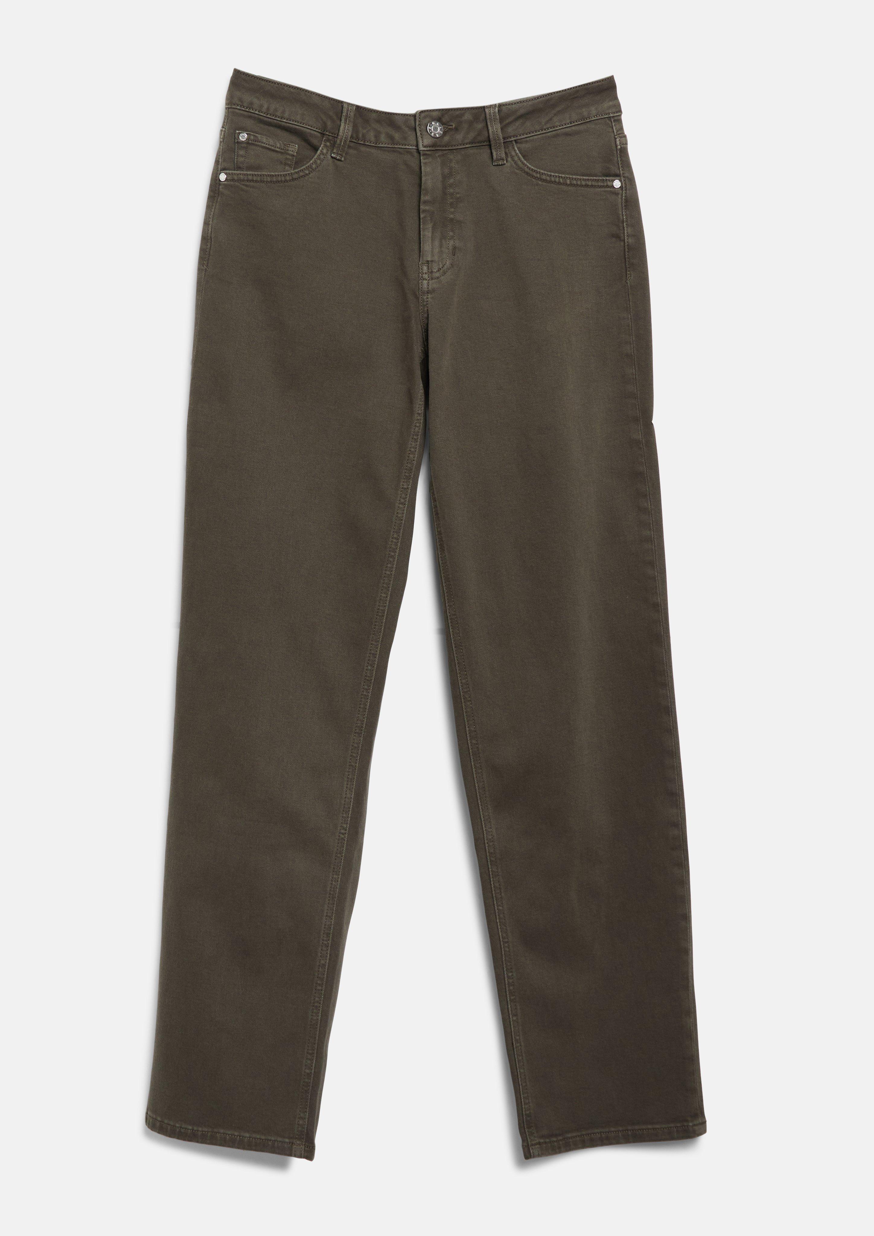 Jeans-Hose in Farbe olivgrün von s.Oliver