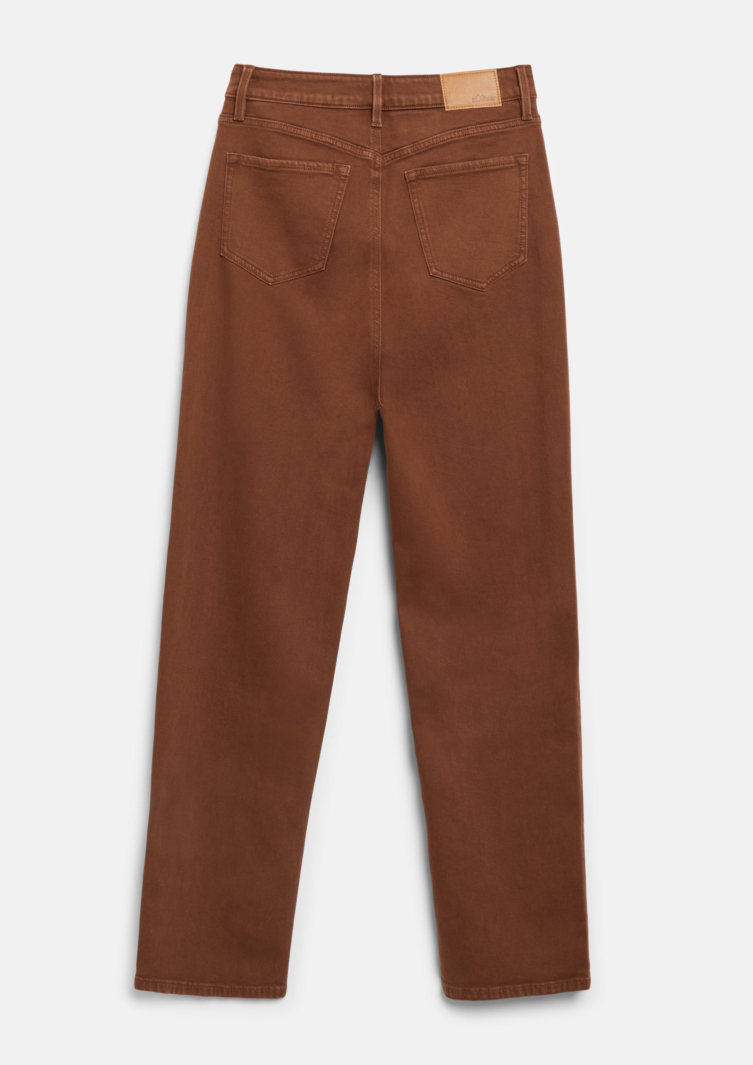 Damen Jeans-Hose in orange von s.Oliver