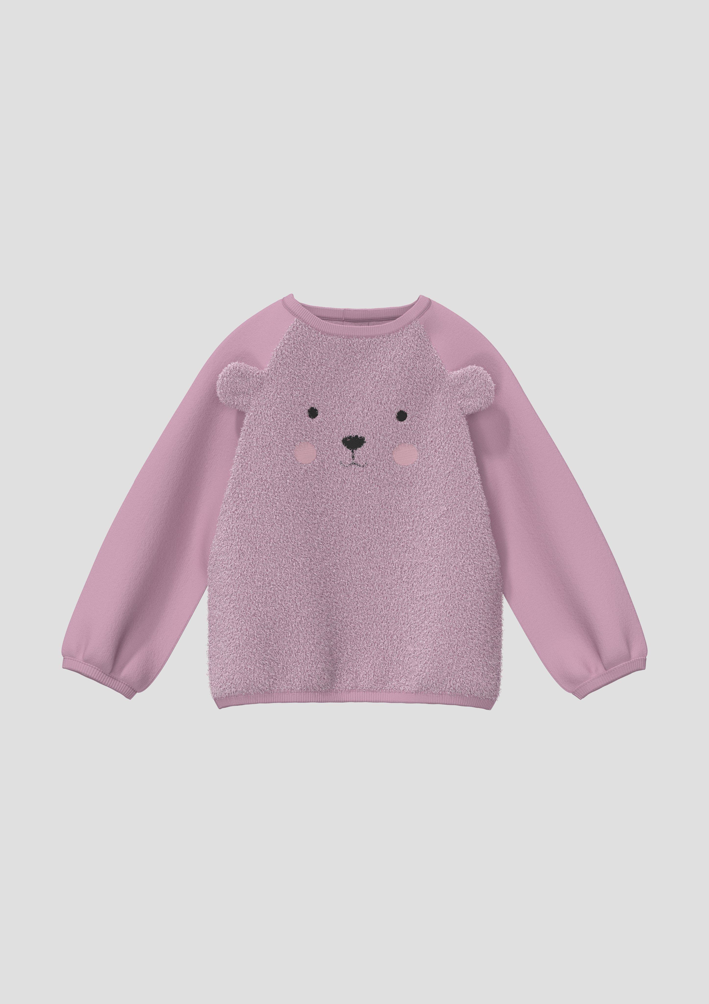 Kinder Sweatshirt in pink von s.Oliver