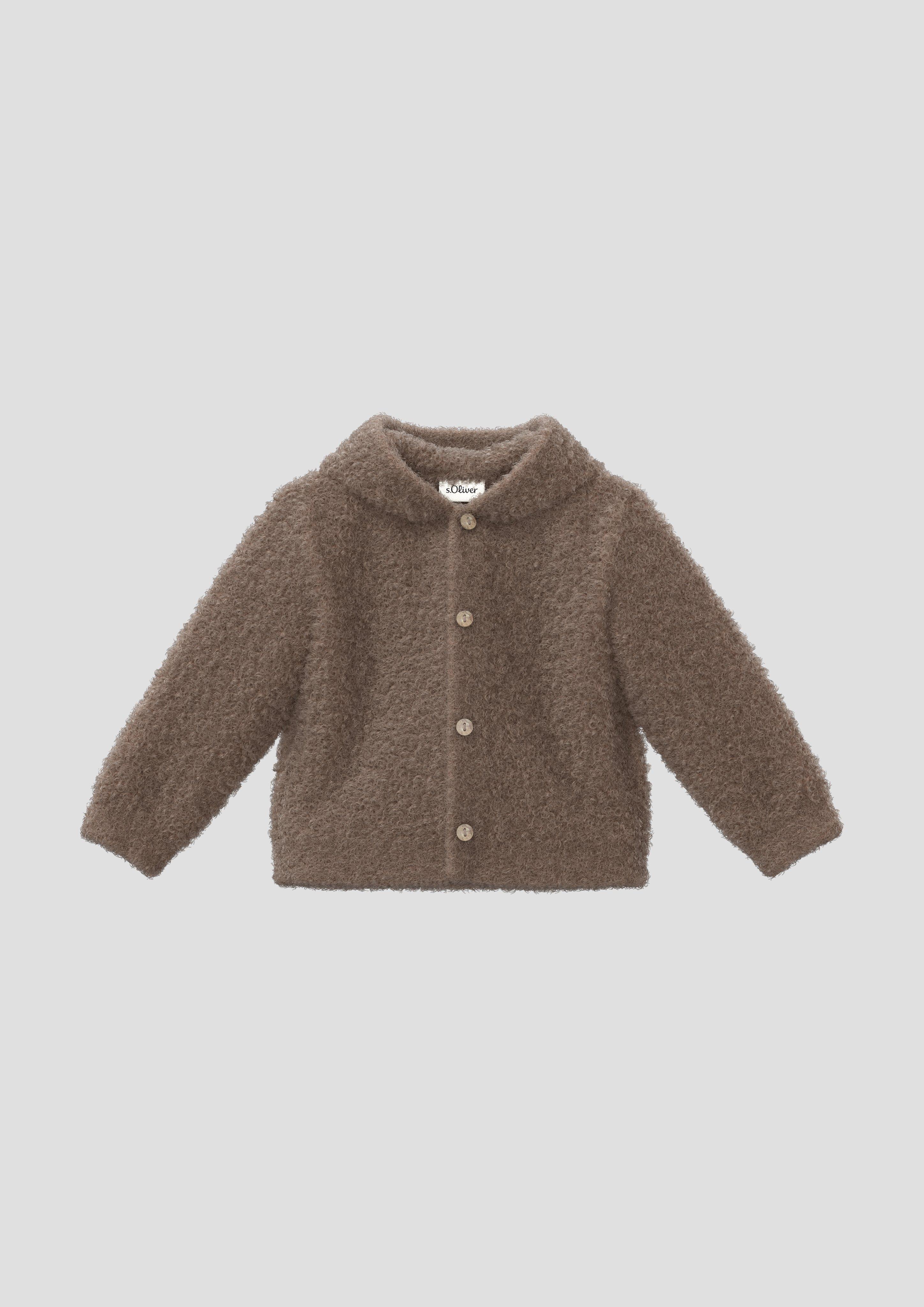 Sweter rozpinany w kolorze brązowy od s.Oliver