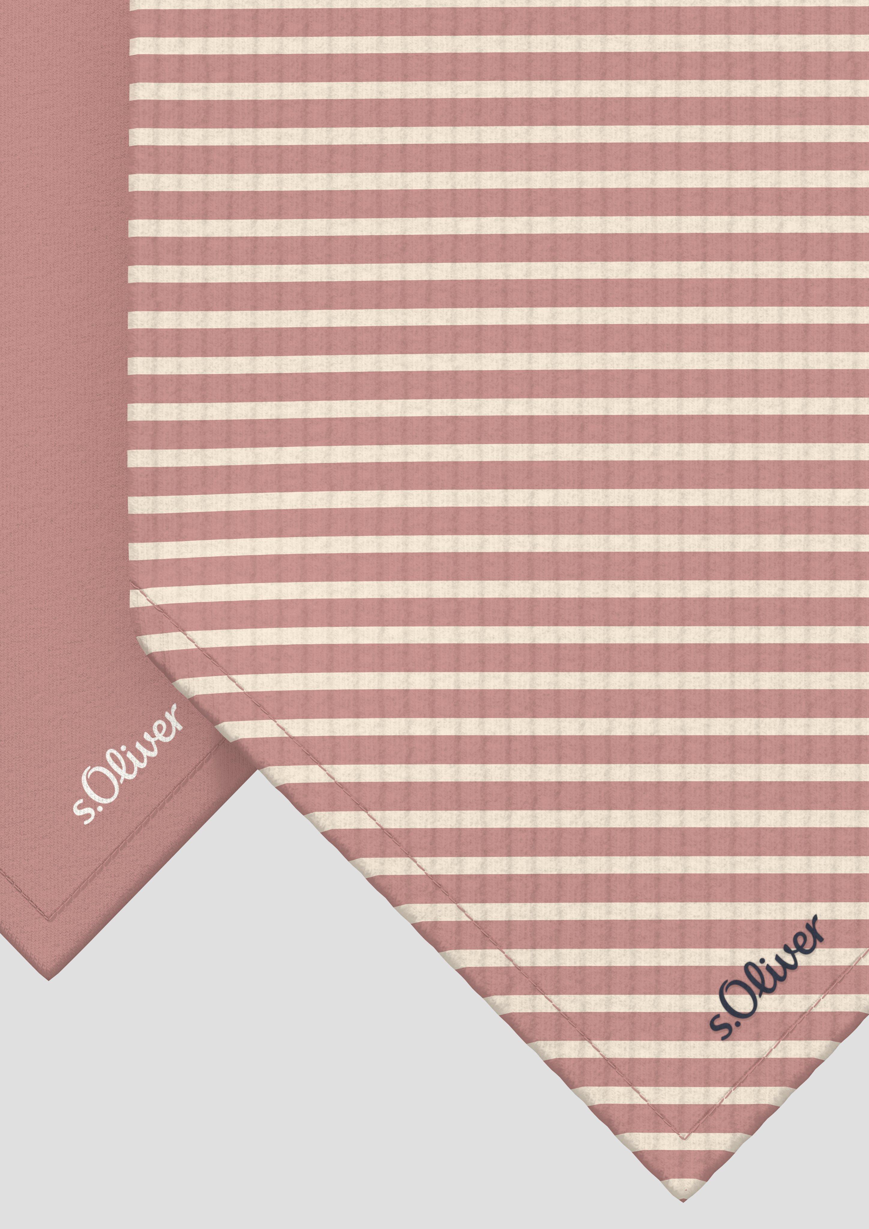 Kinder 2er-Pack Unisex Dreieckstücher in pink von s.Oliver