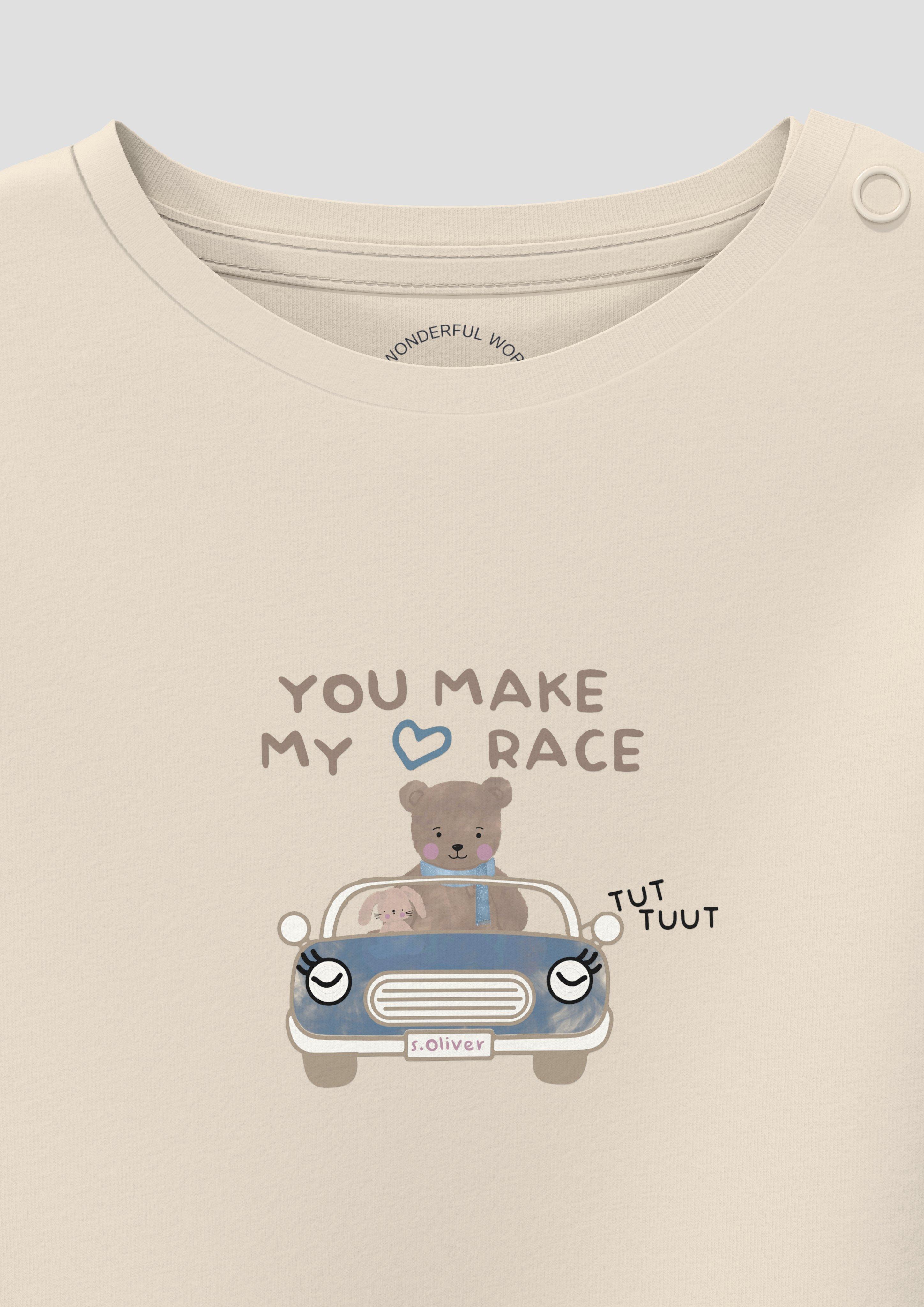 Kids T-Shirt in beige by s.Oliver
