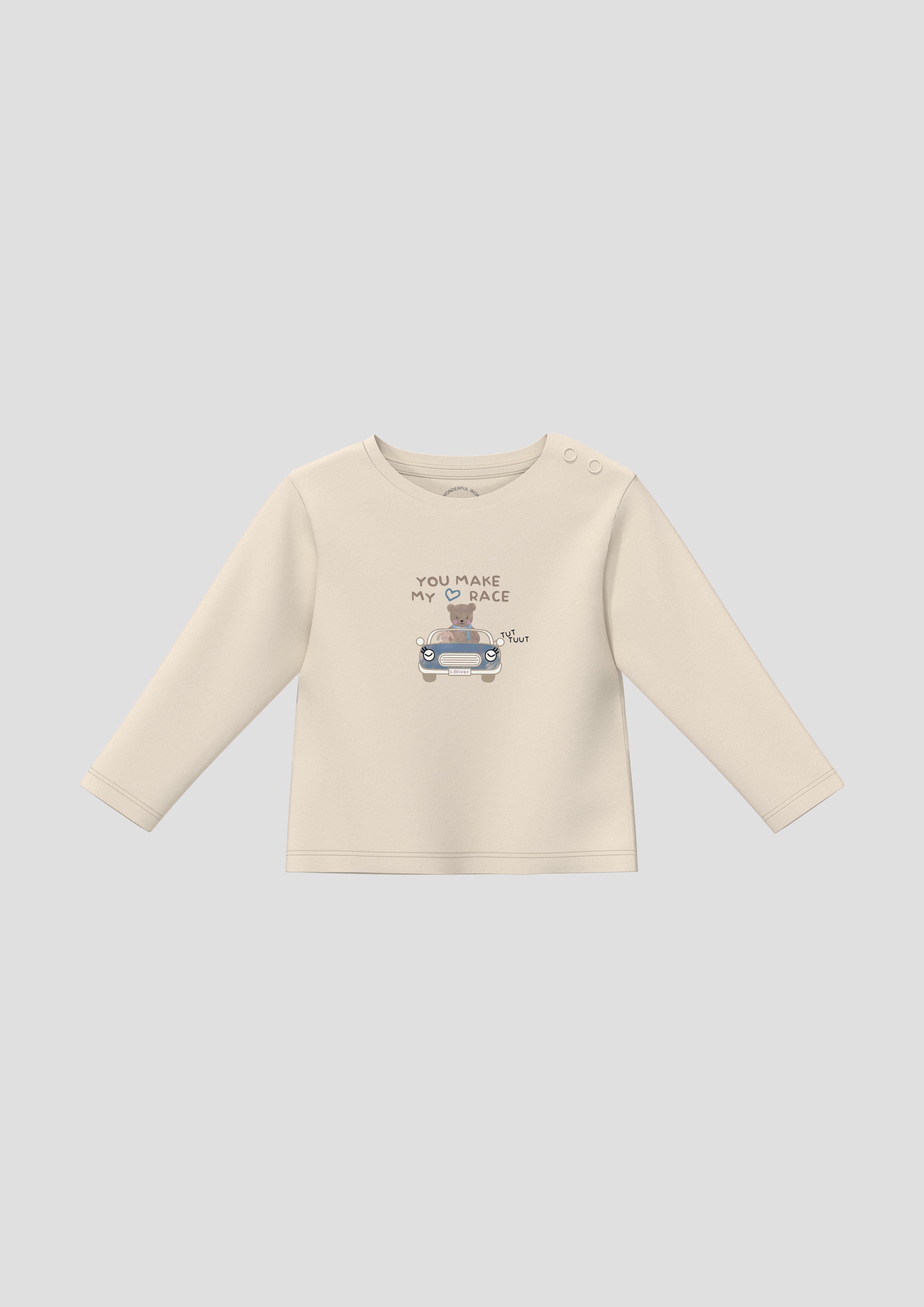 T-Shirt in beige by s.Oliver
