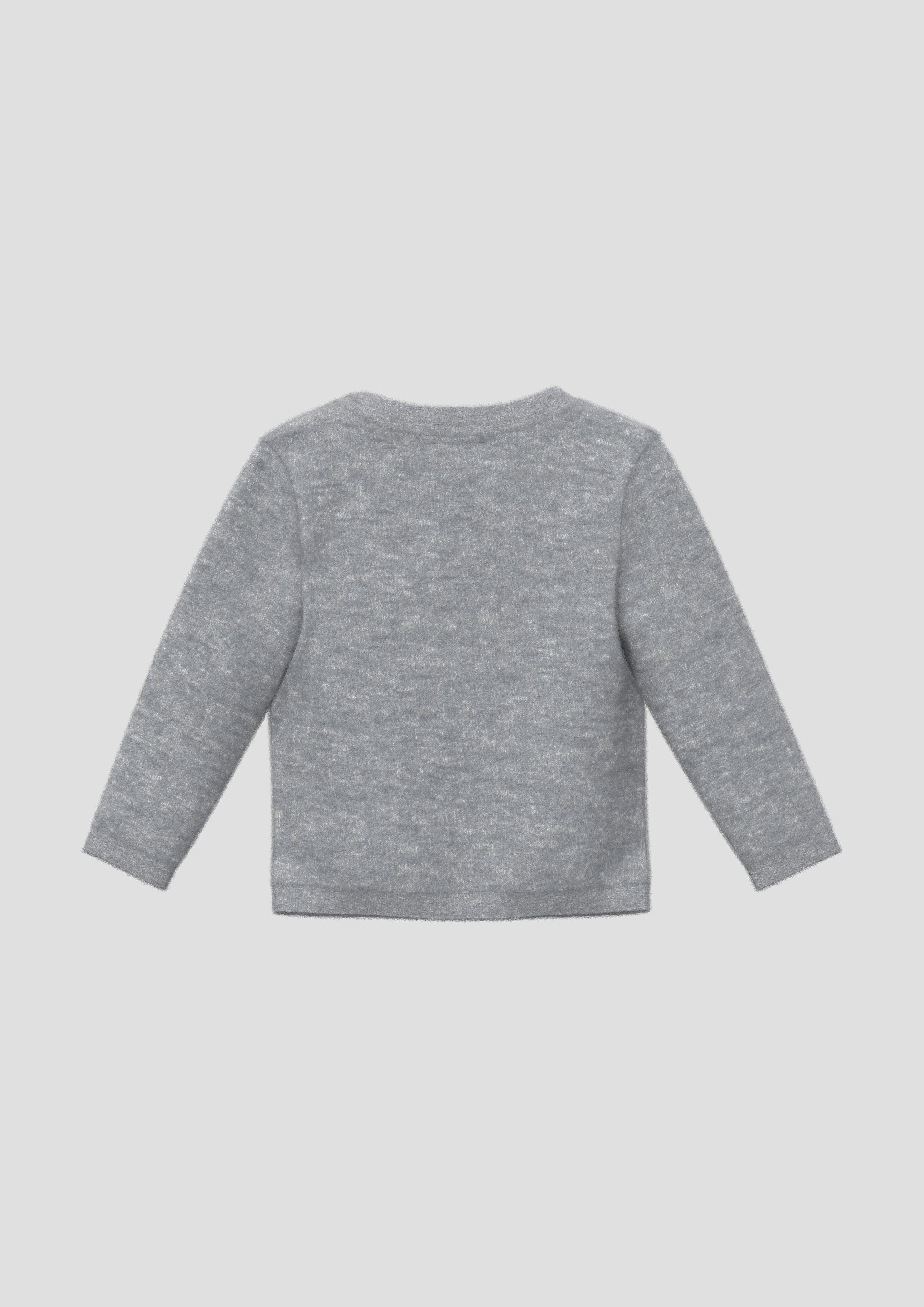 Kinder Strickpullover in grau von s.Oliver