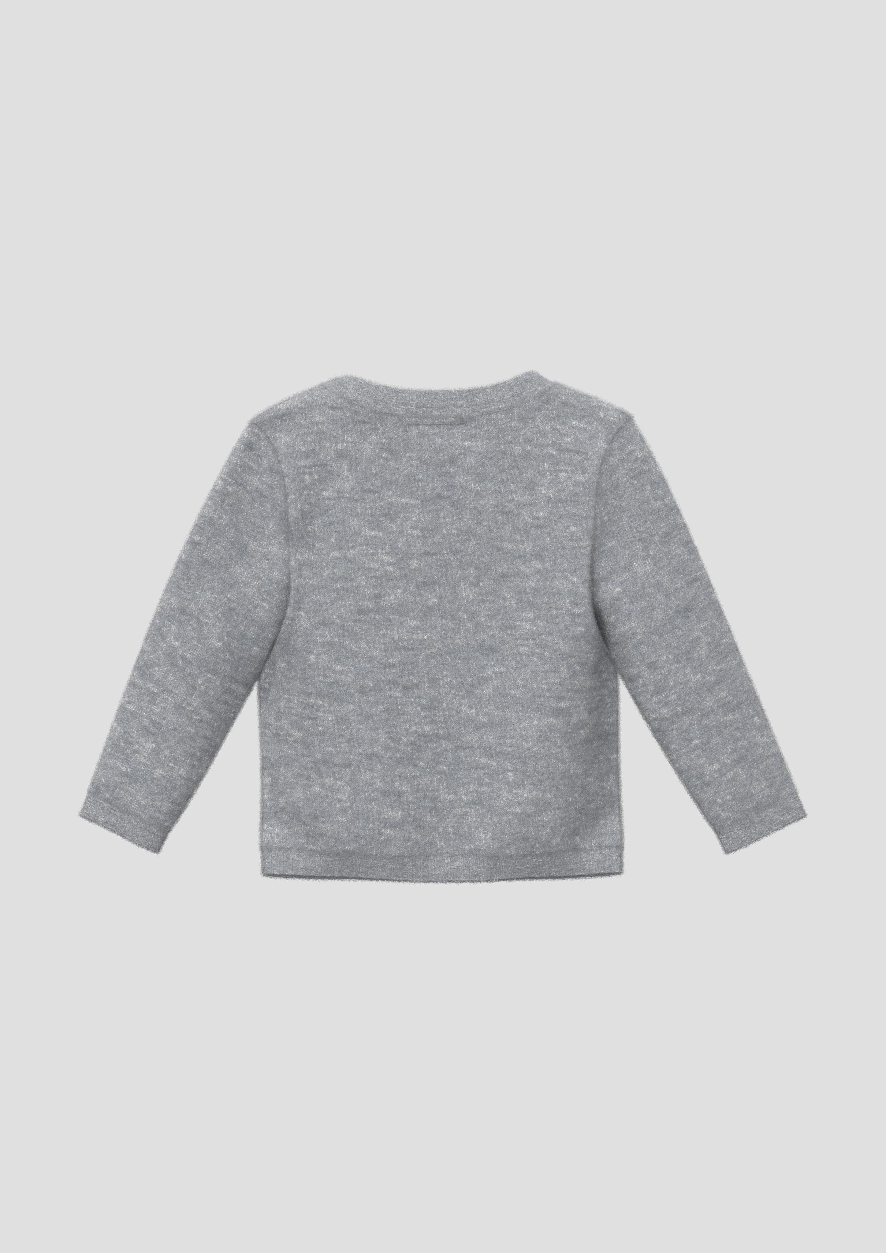 Kinder Strickpullover in grau von s.Oliver