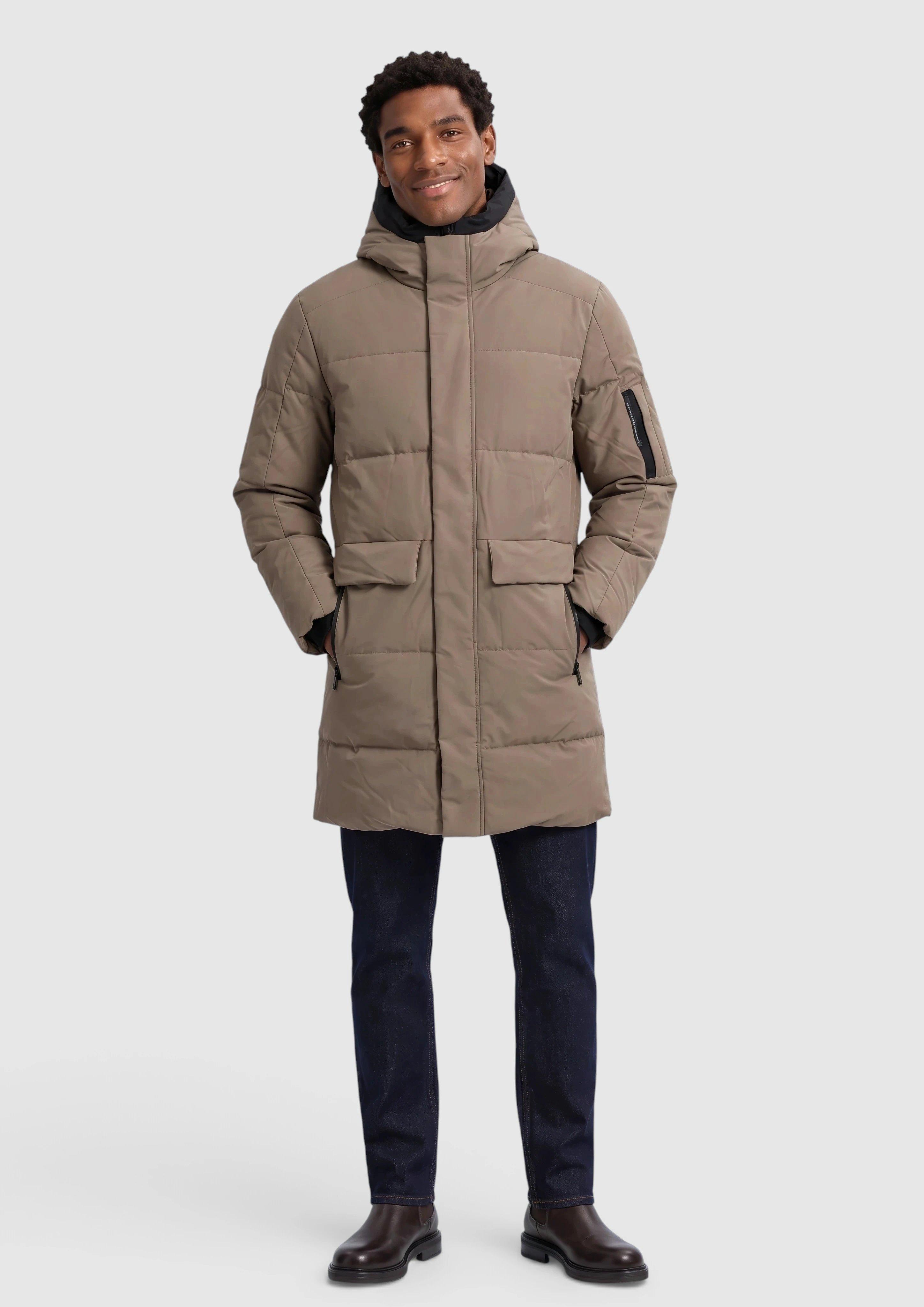 Outdoor Buitenjas in bruin van s.Oliver Men Tall Sizes