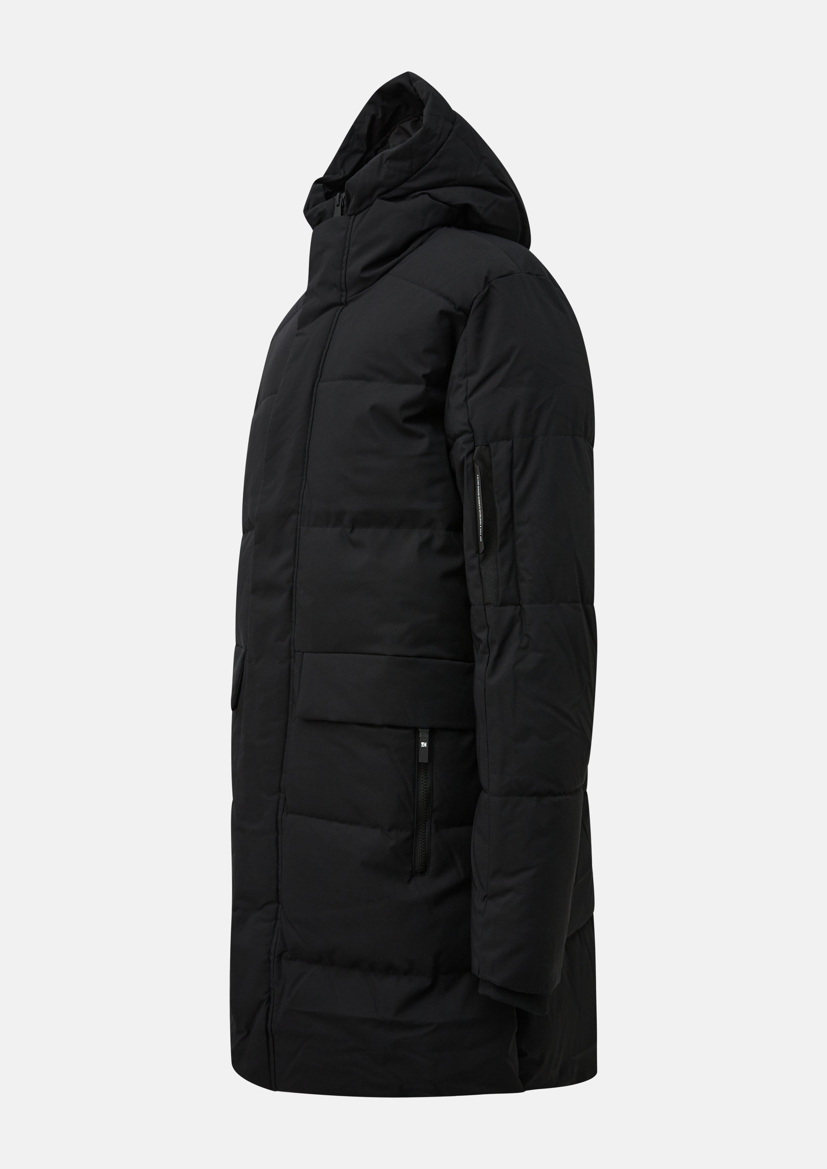 Heren Outdoor Buitenjas in zwart van s.Oliver Men Tall Sizes