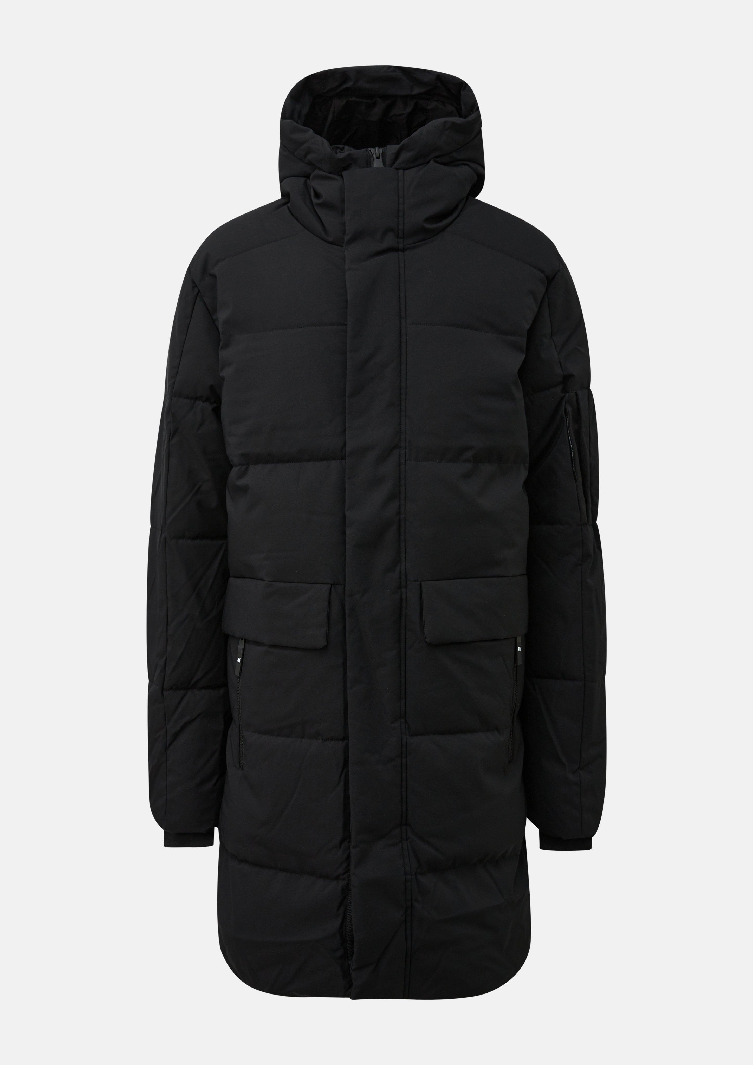 Outdoor Buitenjas in zwart van s.Oliver Men Tall Sizes