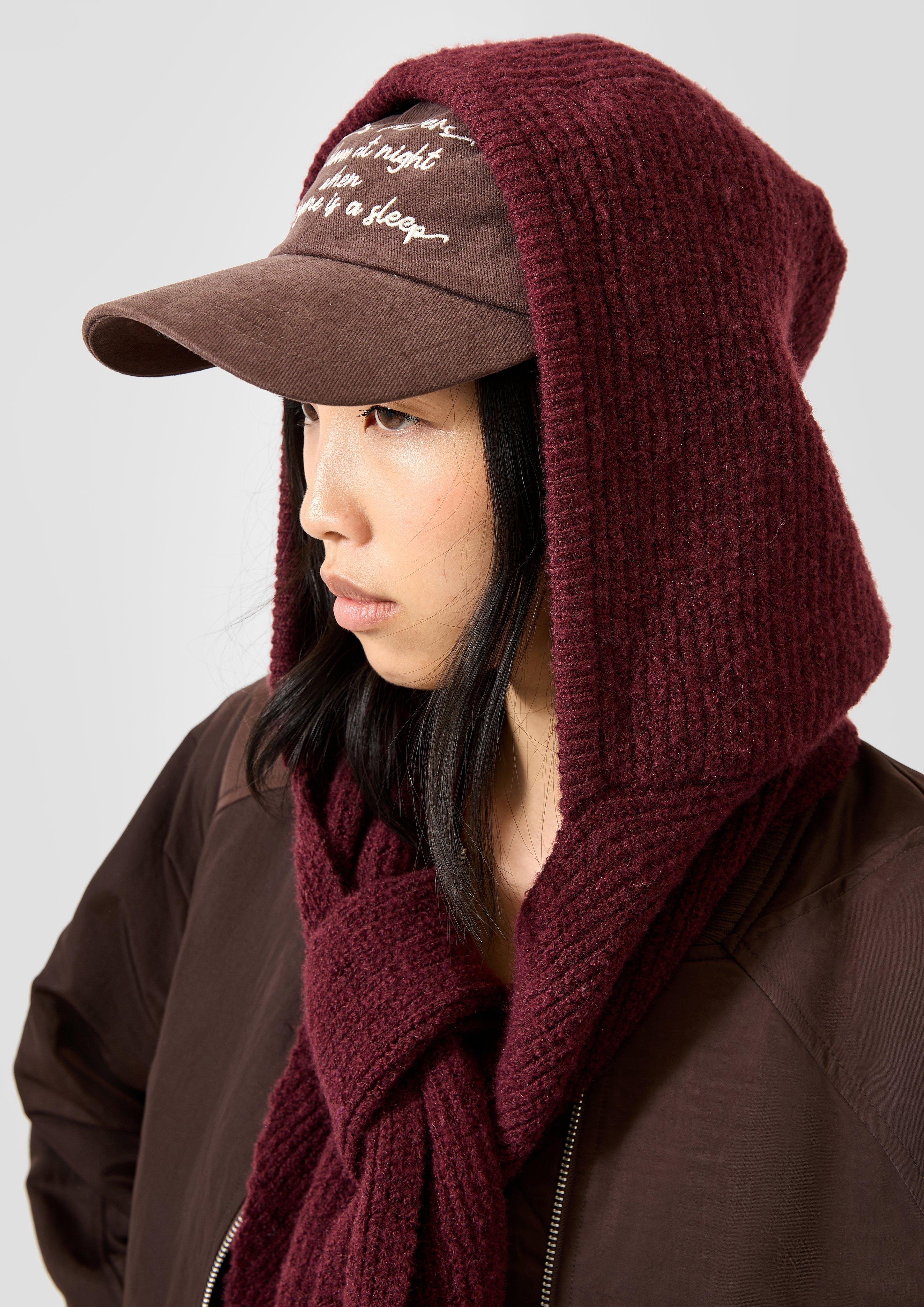 Femmes Casquette en rouge de QS