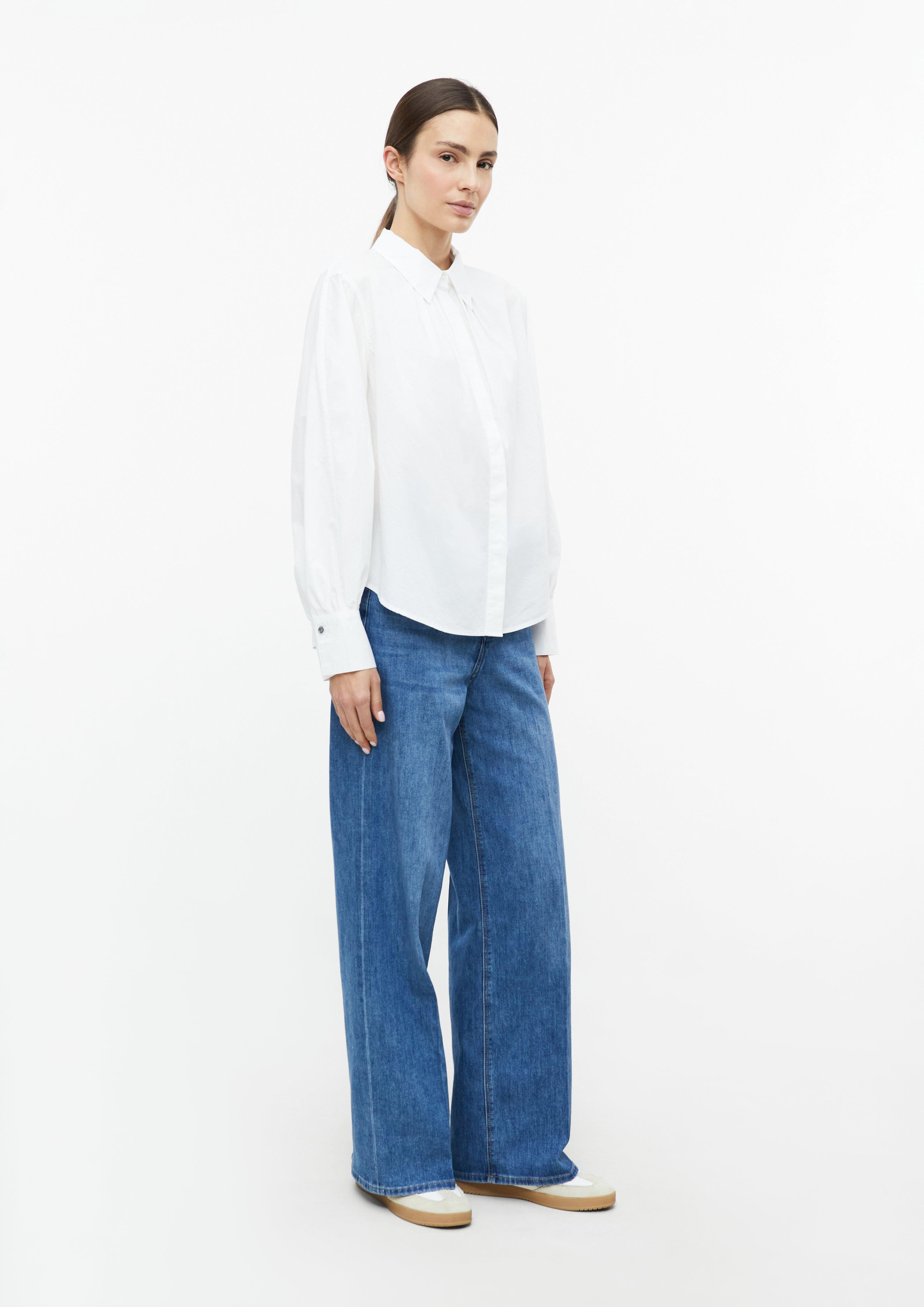 Dames Bluse in wit van s.Oliver