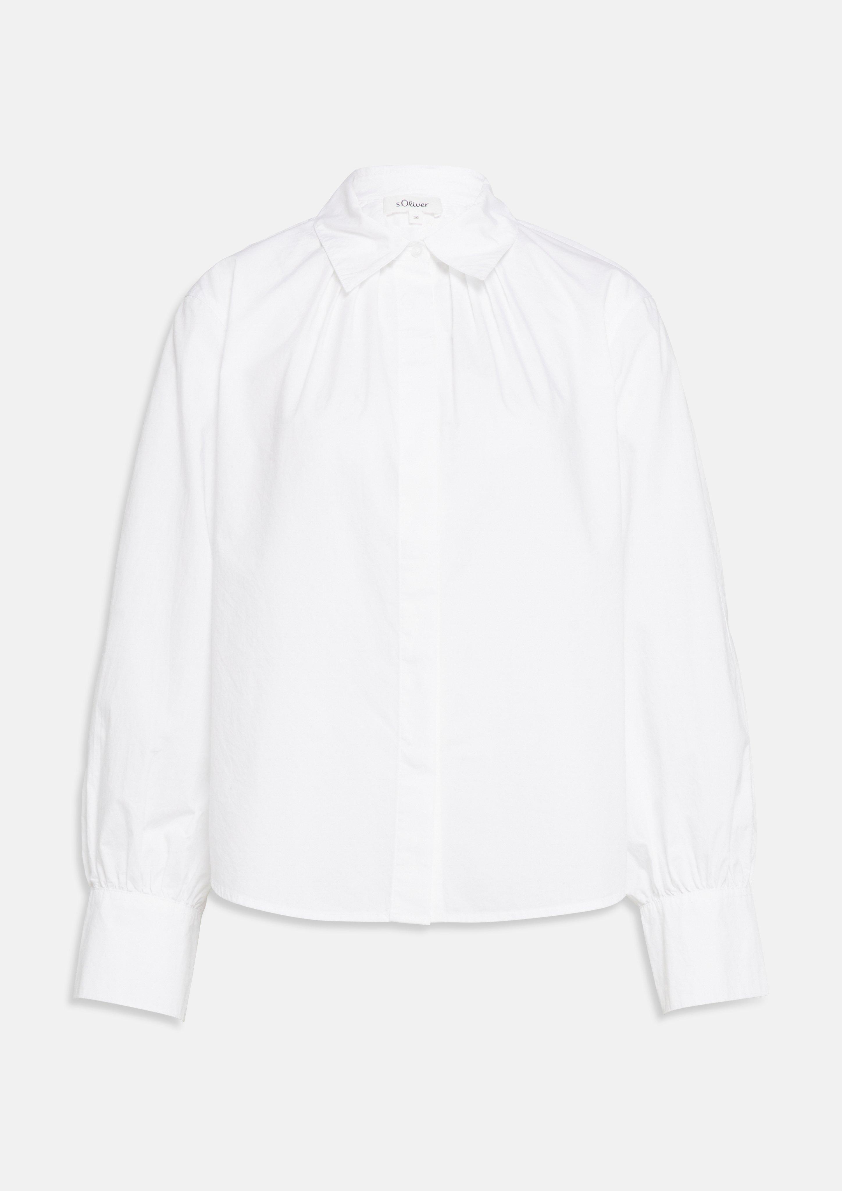 Dames Bluse in wit van s.Oliver