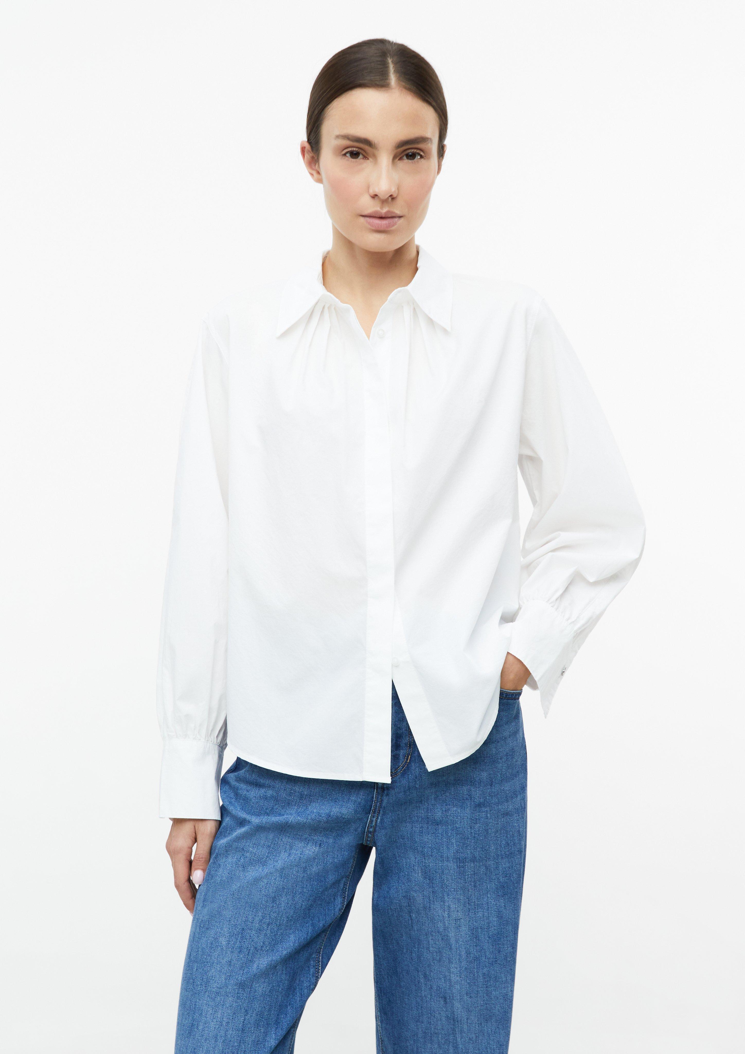 Bluse in wit van s.Oliver