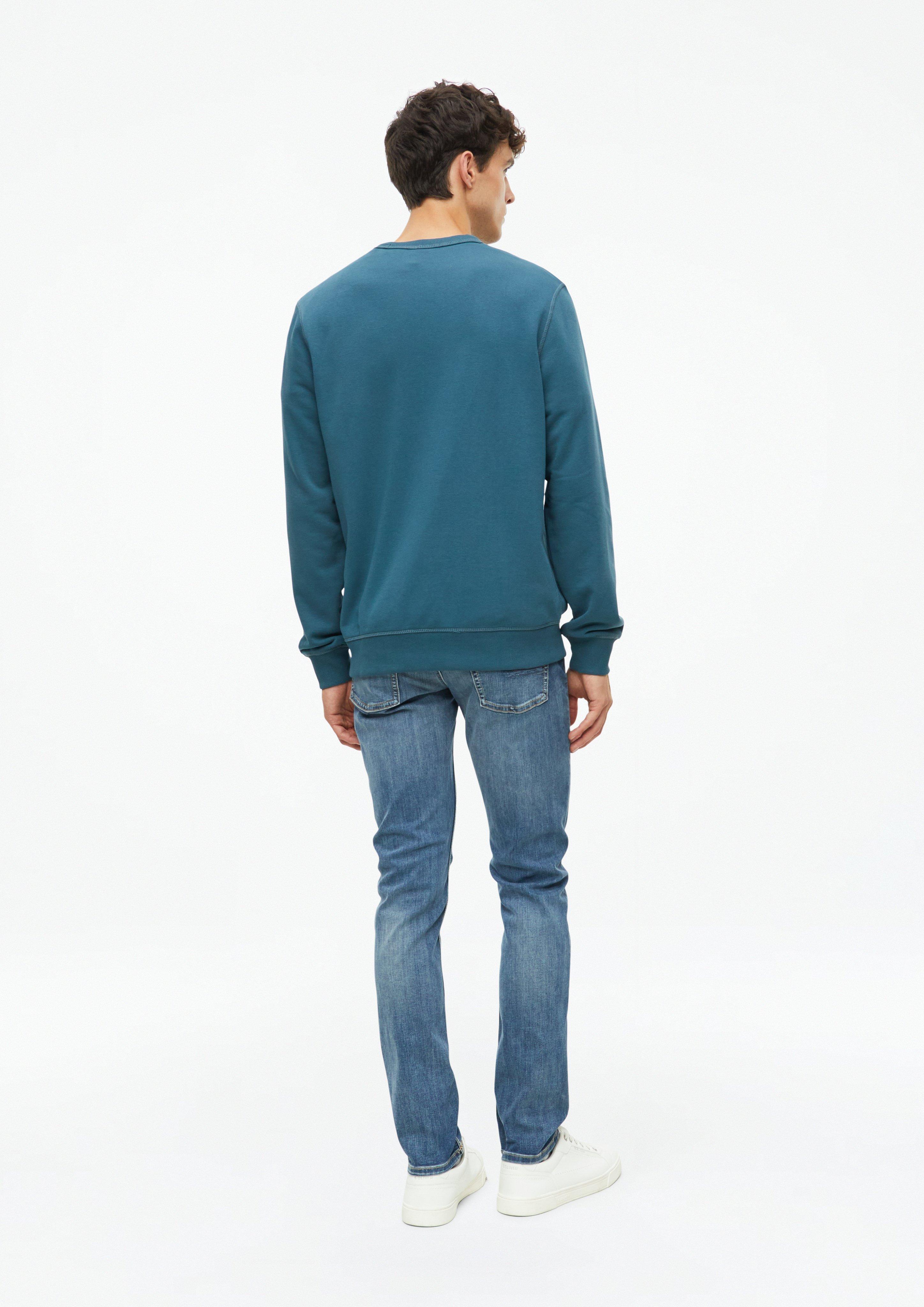 Hommes Sweat-shirt en pétrole de s.Oliver