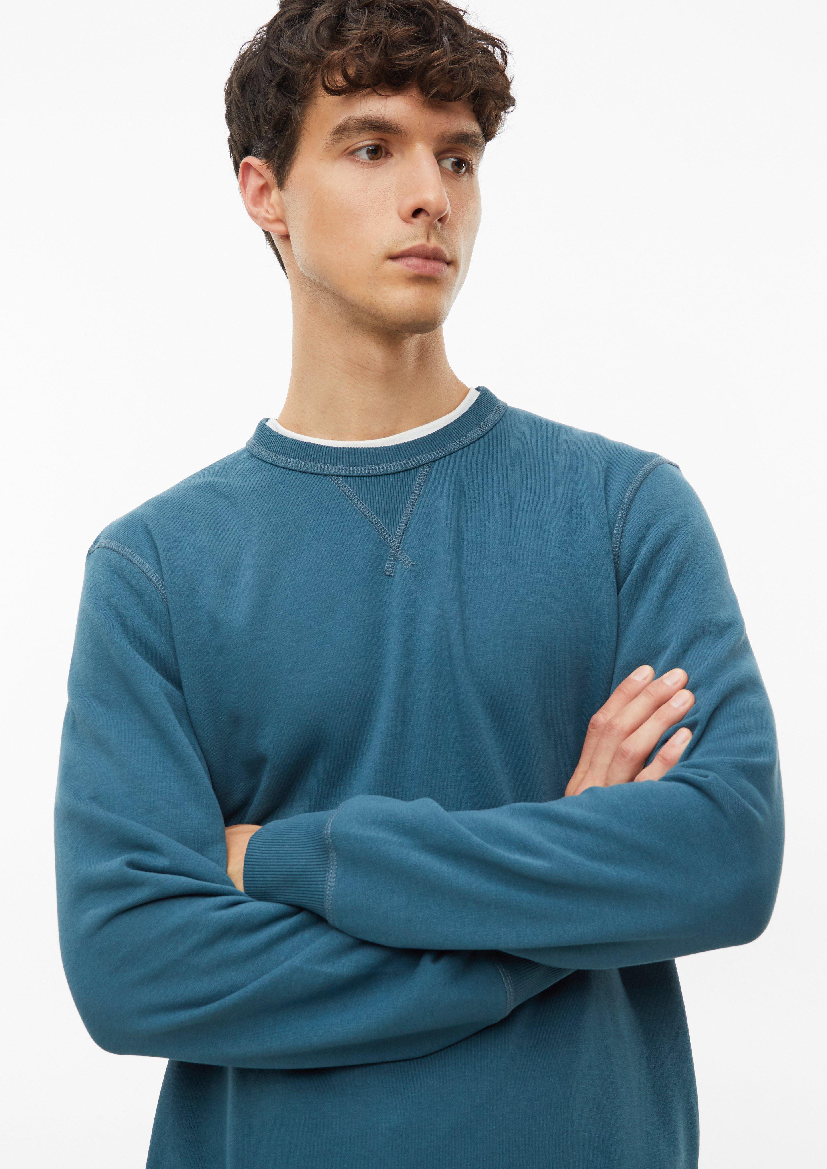Hommes Sweat-shirt en pétrole de s.Oliver