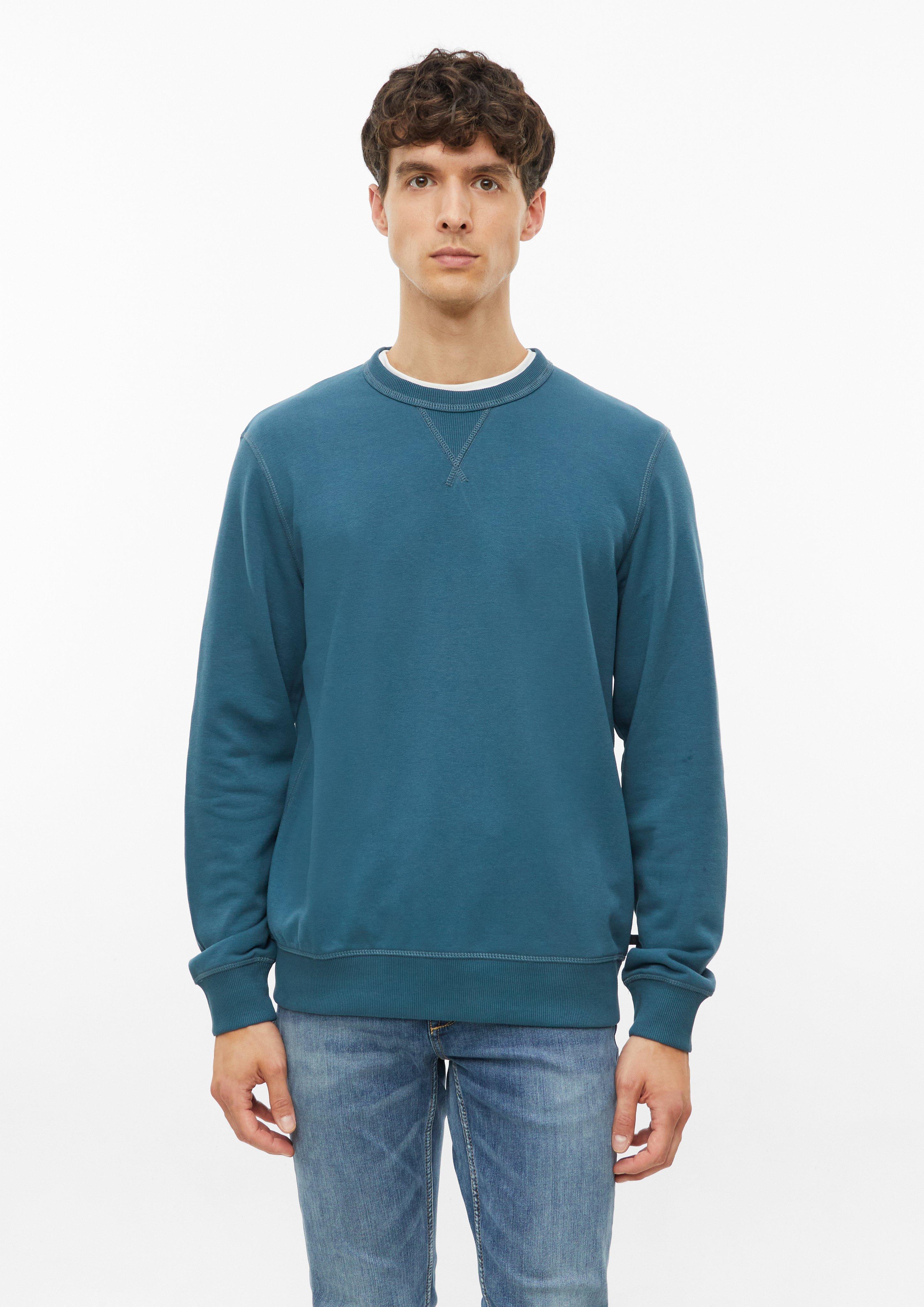 Sweat-shirt en pétrole de s.Oliver