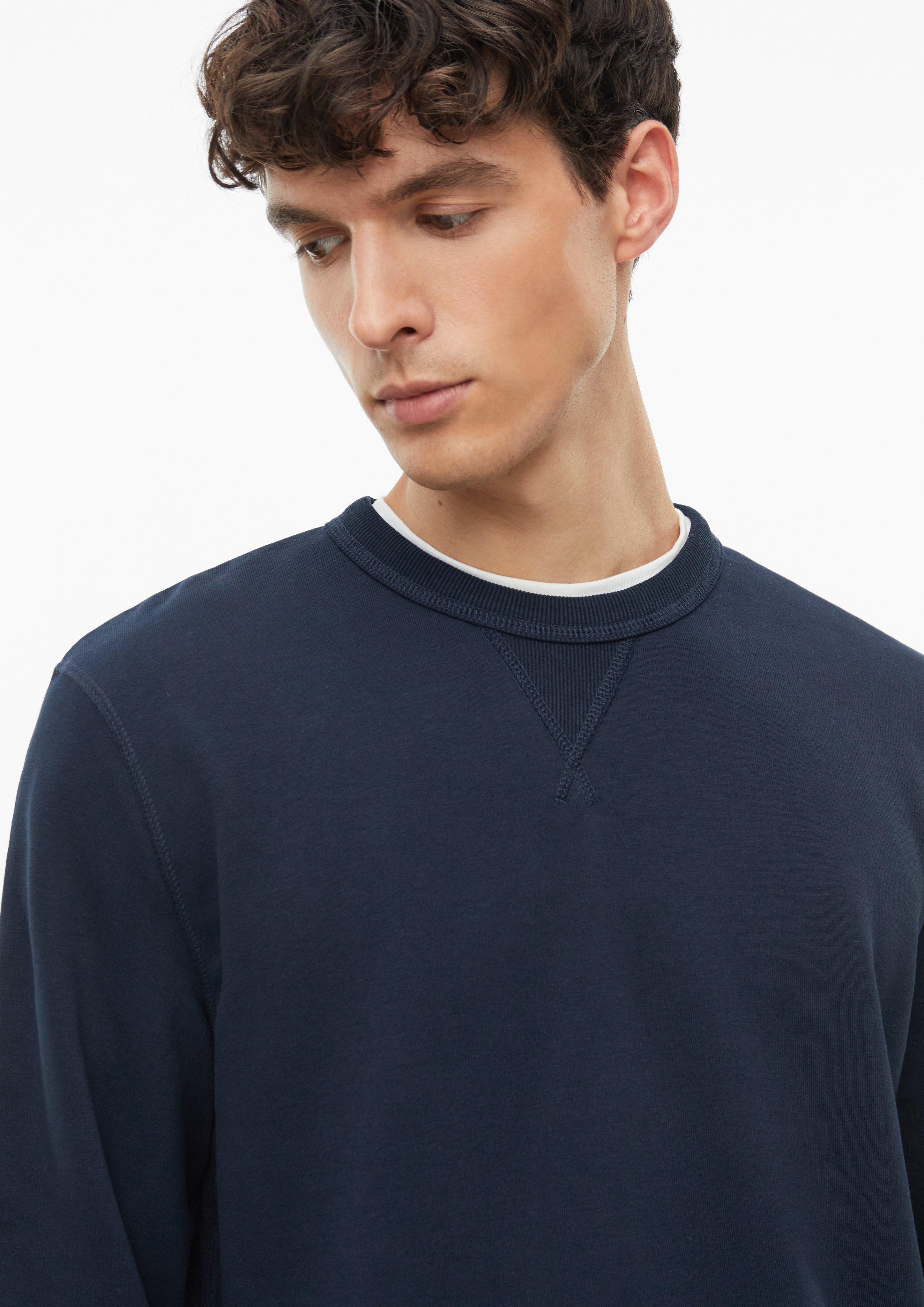 Hommes Sweat-shirt en bleu de s.Oliver