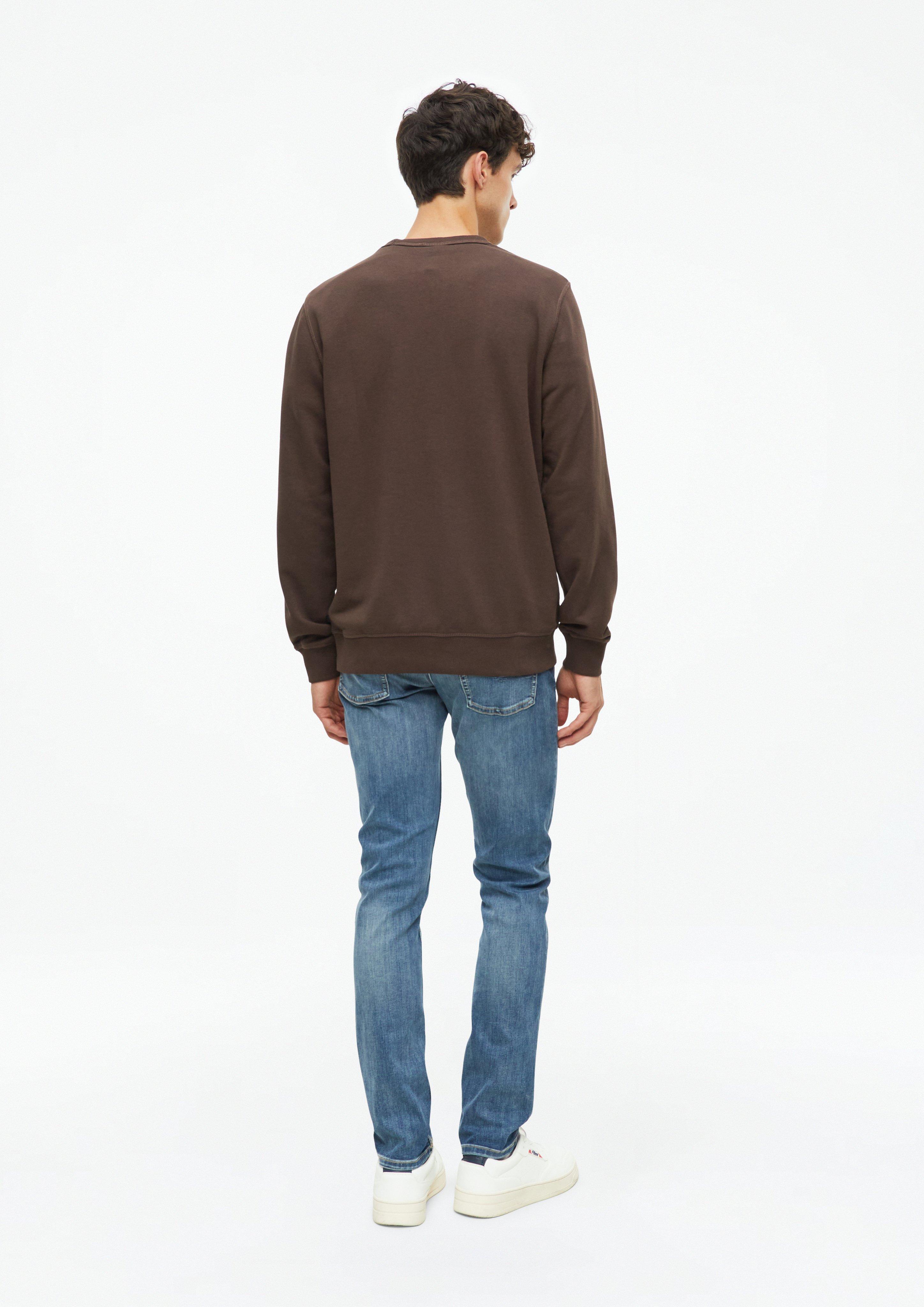 Hommes Sweat-shirt en brun de s.Oliver