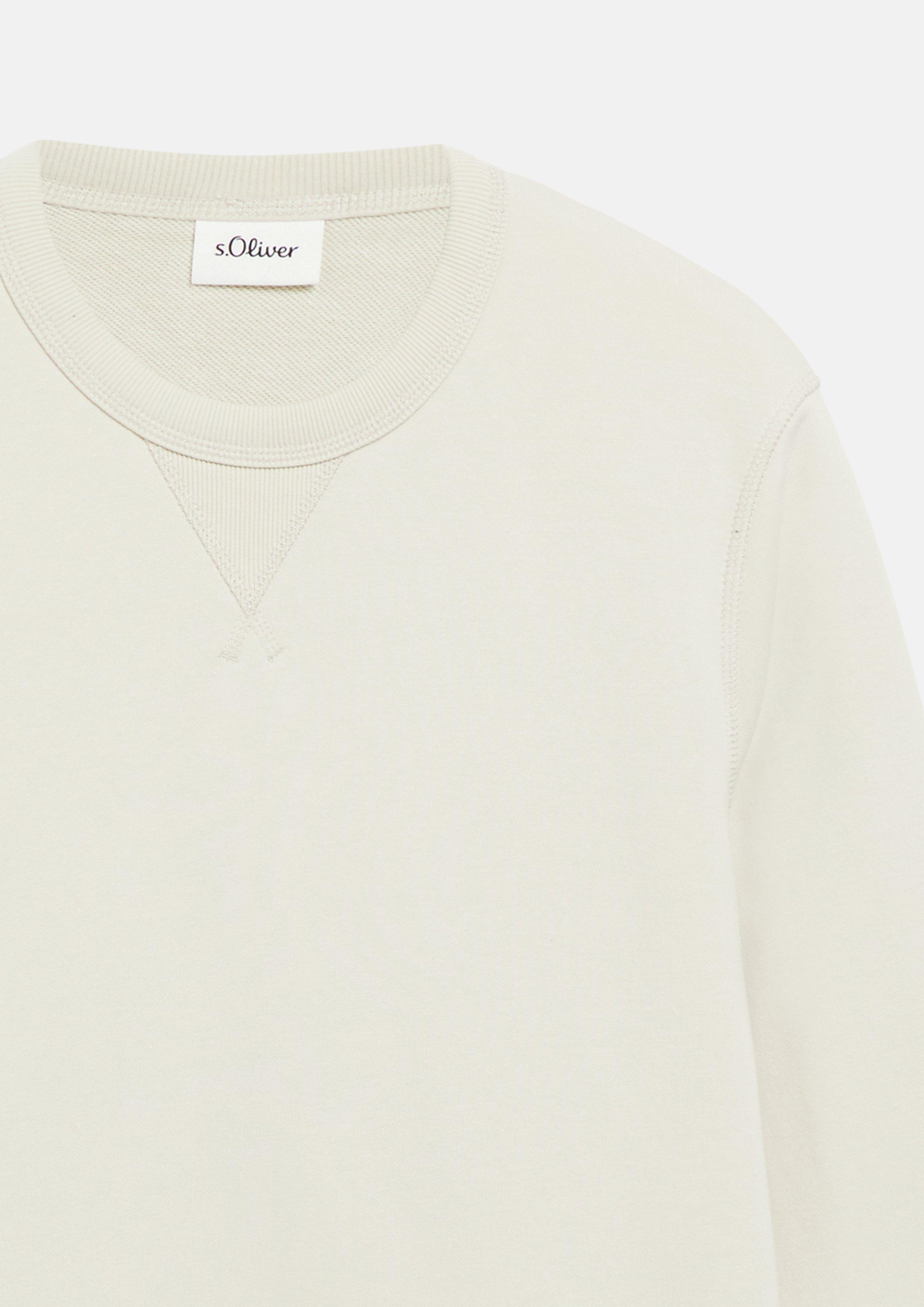 Hommes Sweat-shirt en beige de s.Oliver