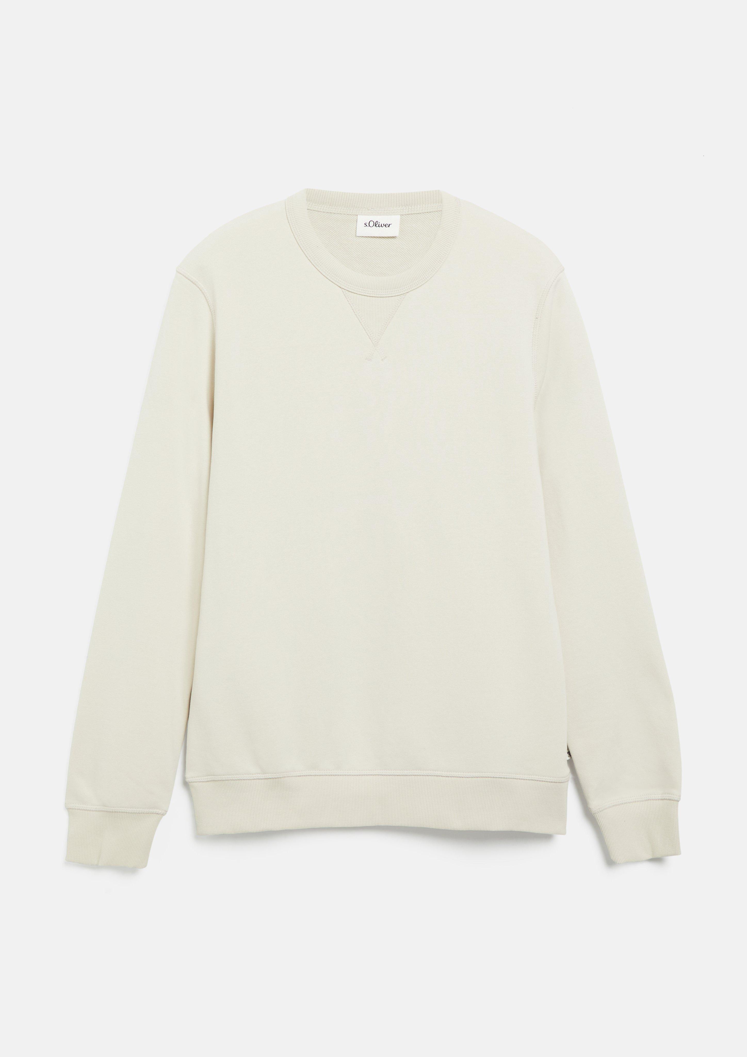 Hommes Sweat-shirt en beige de s.Oliver