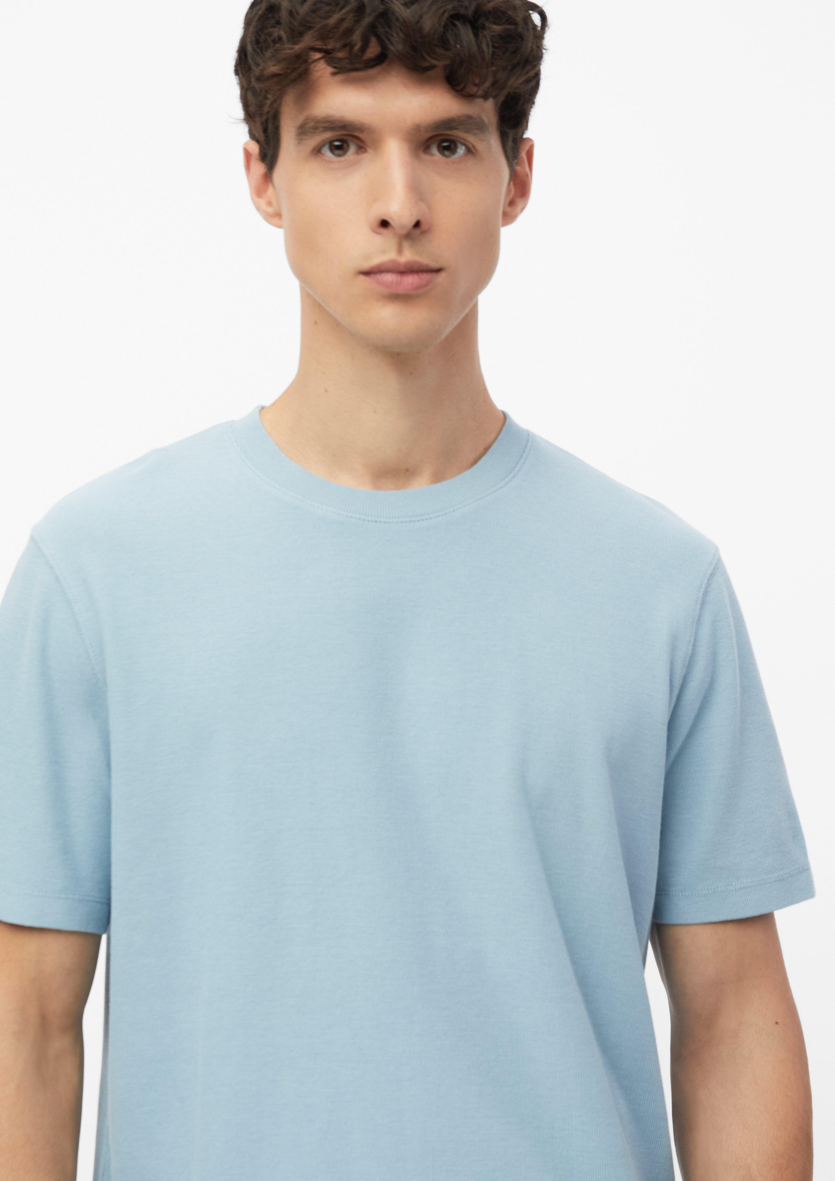 Hommes T-shirt en jersey gaufré 100 % coton en bleu de s.Oliver