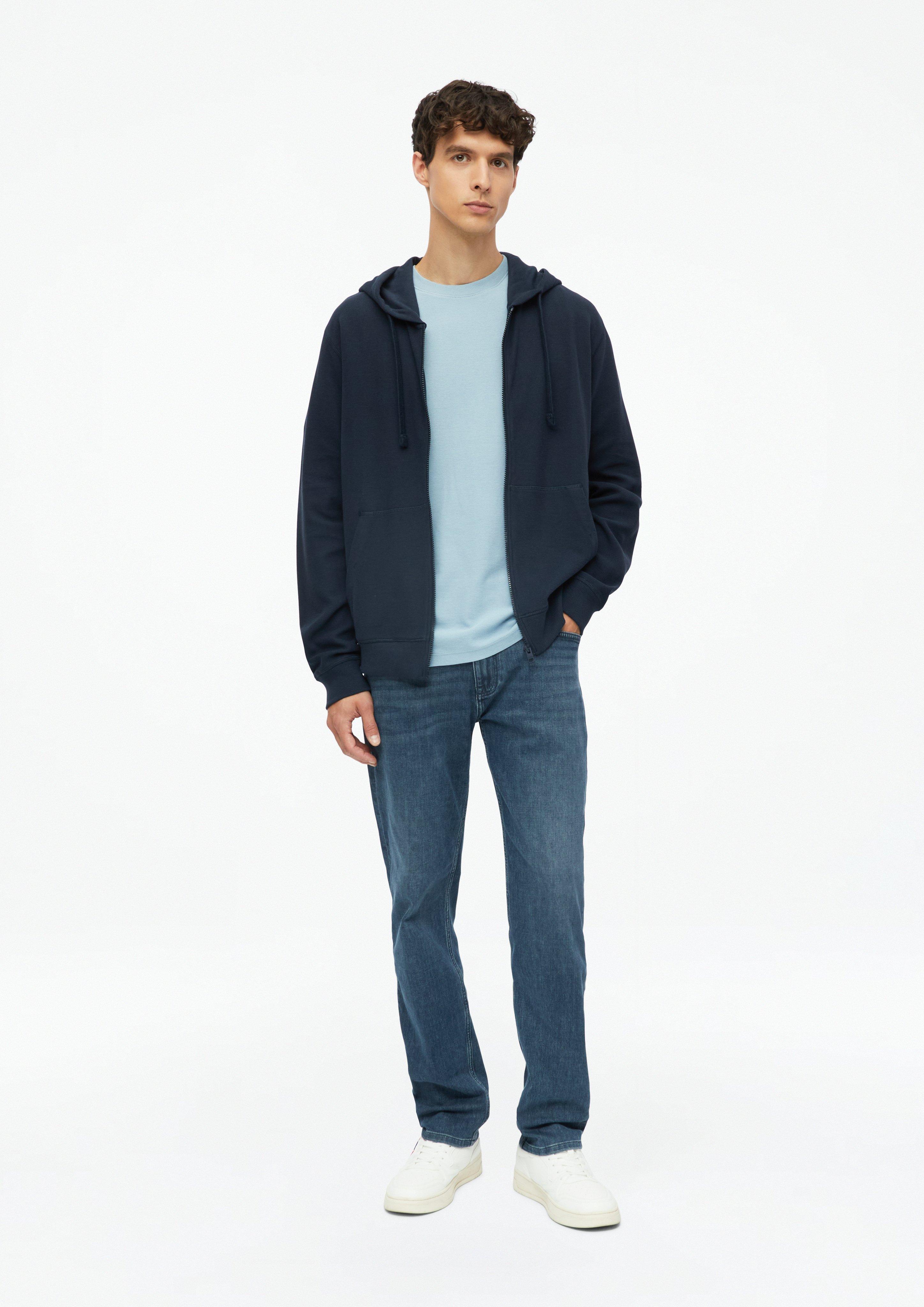 Hommes T-shirt en jersey gaufré 100 % coton en bleu de s.Oliver