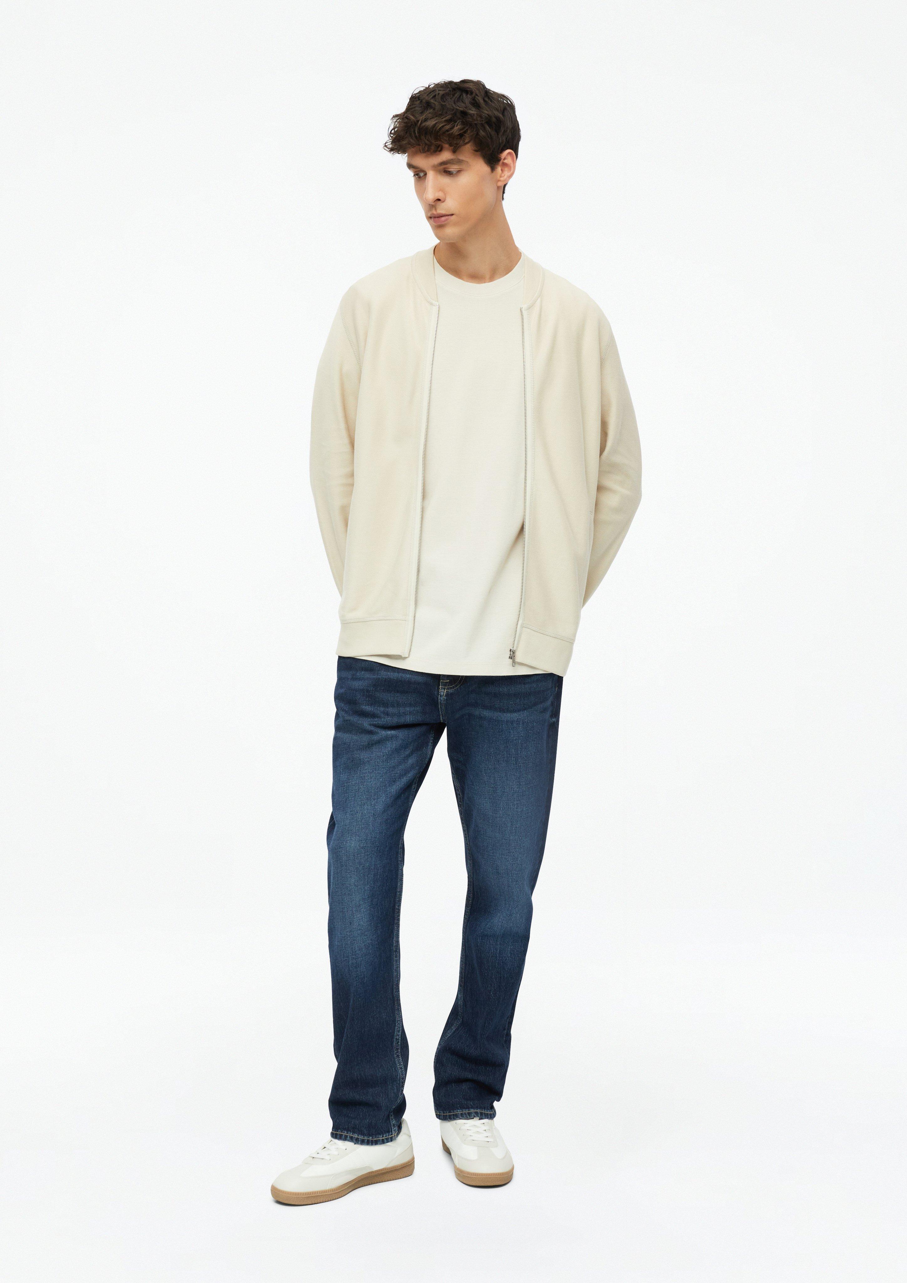 Hommes T-shirt en jersey gaufré 100 % coton en beige de s.Oliver