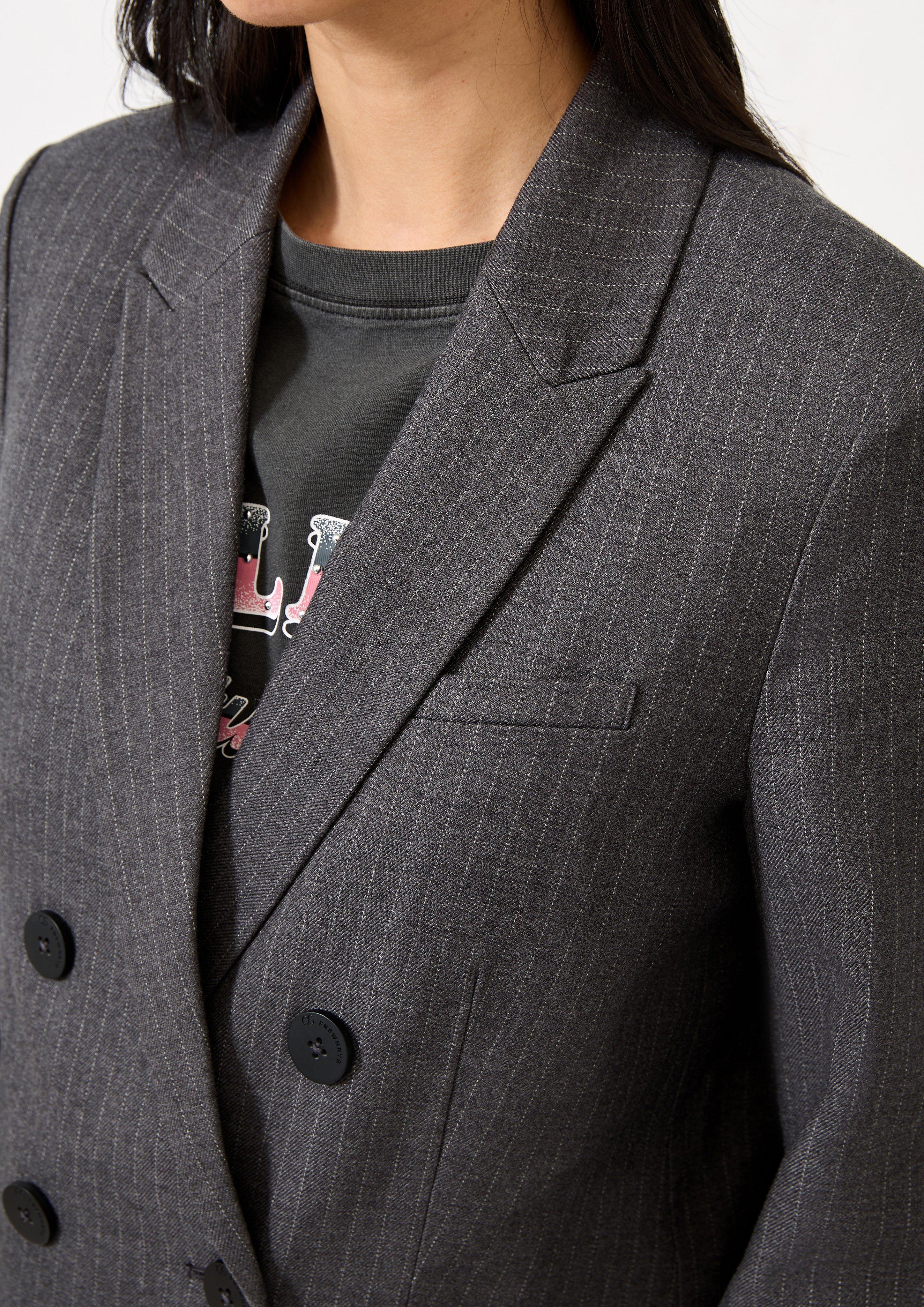 Damen Indoor-Blazer in grau von QS