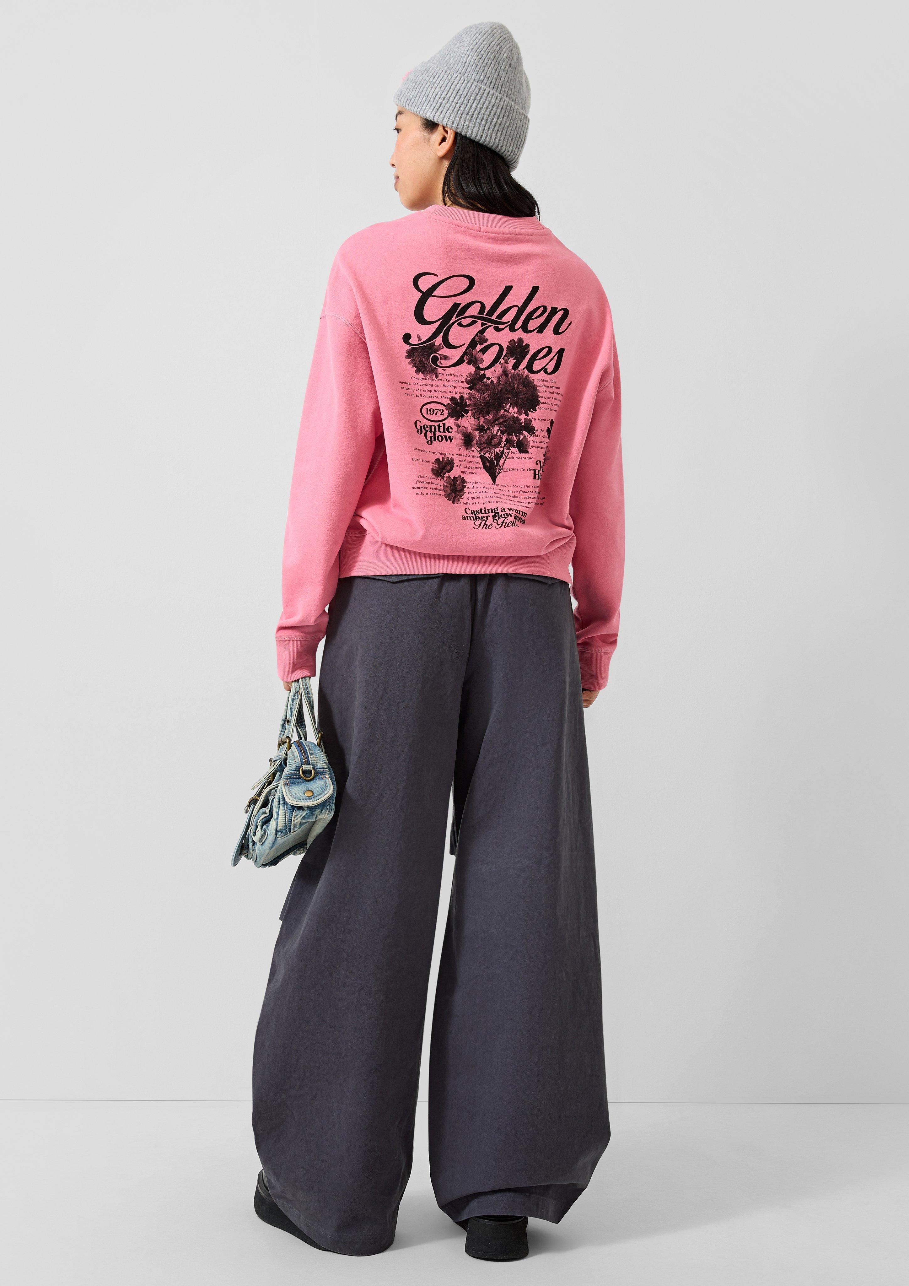 Damen Sweatshirt in pink von QS