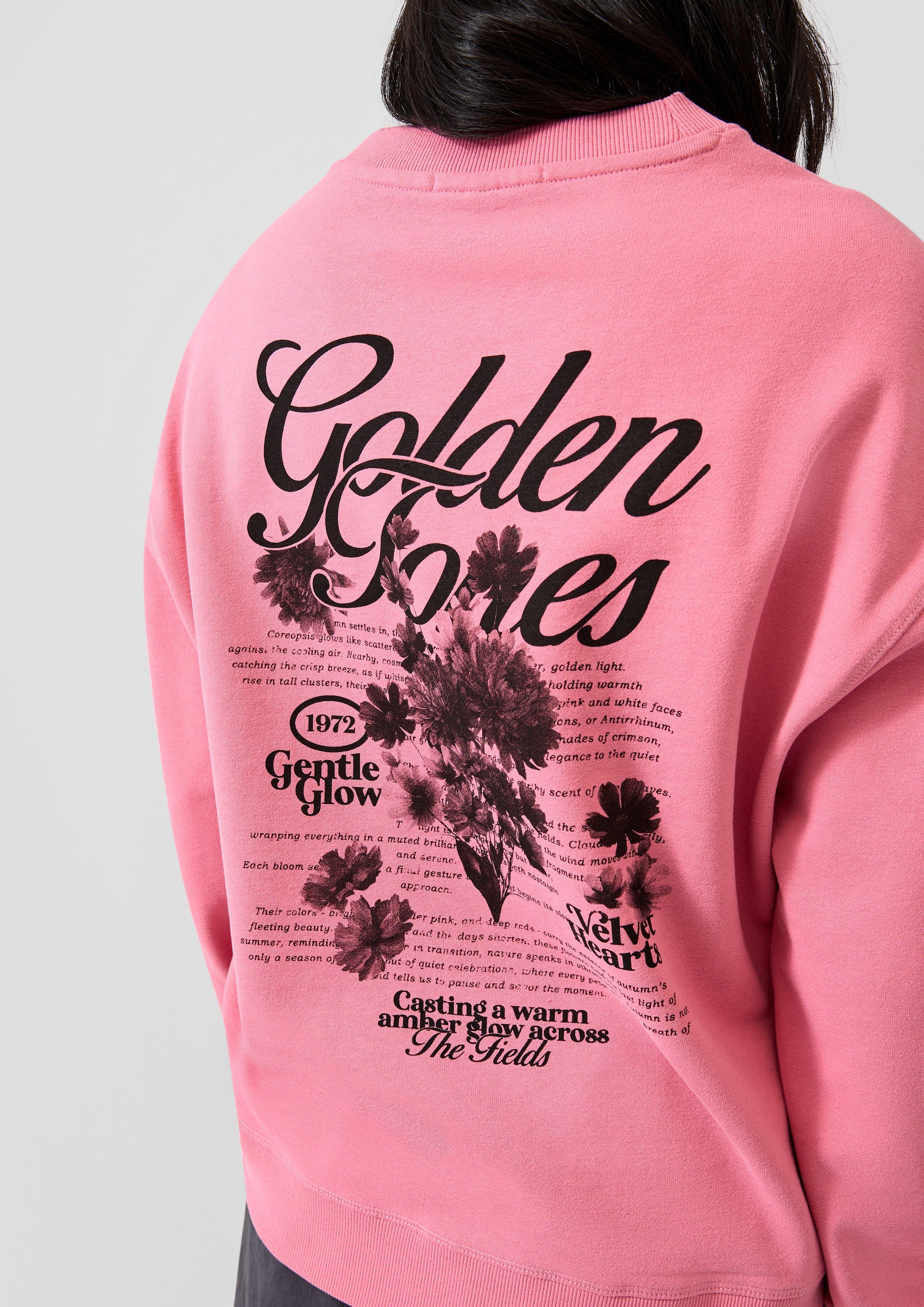 Damen Sweatshirt in pink von QS