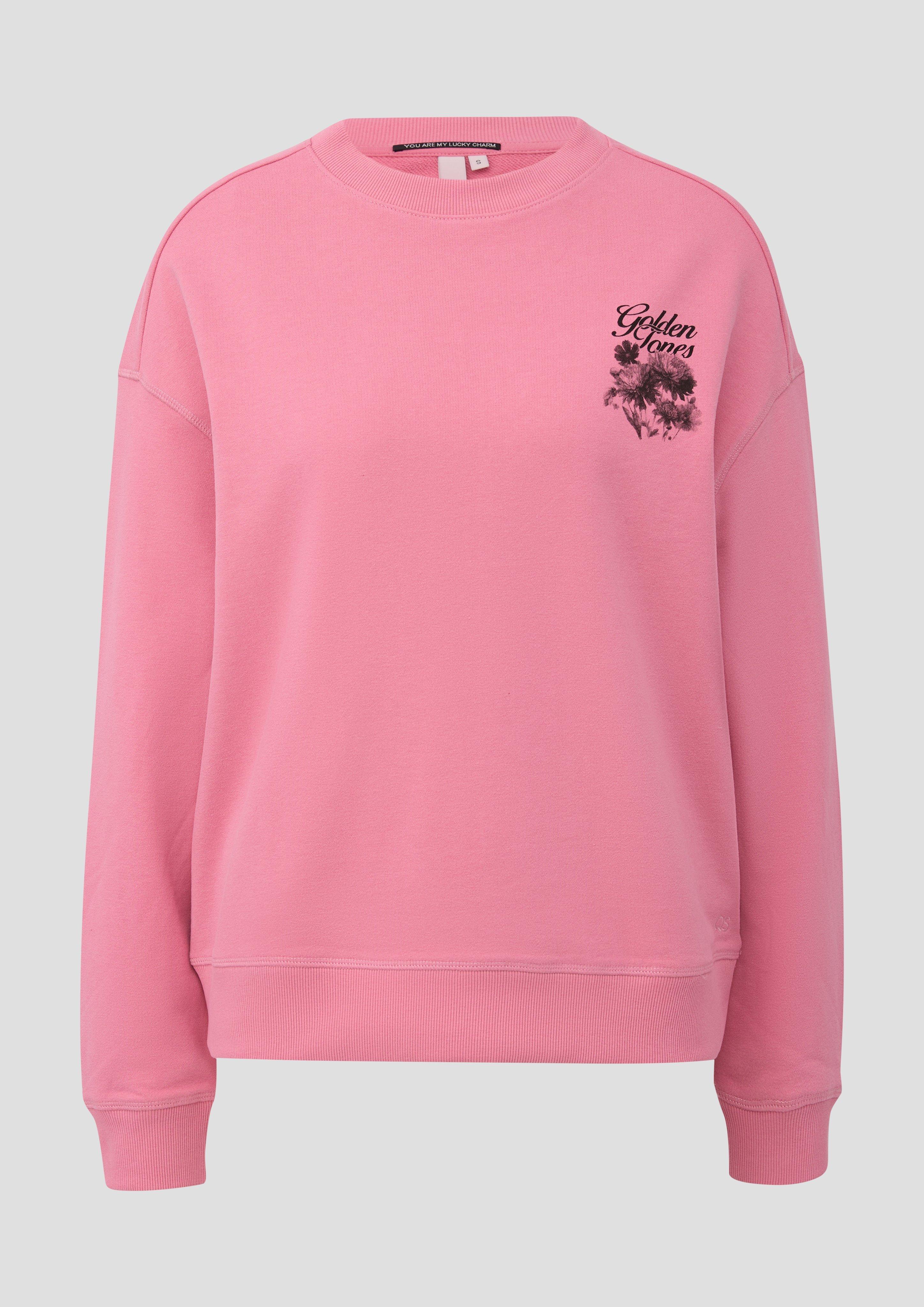 Damen Sweatshirt in pink von QS