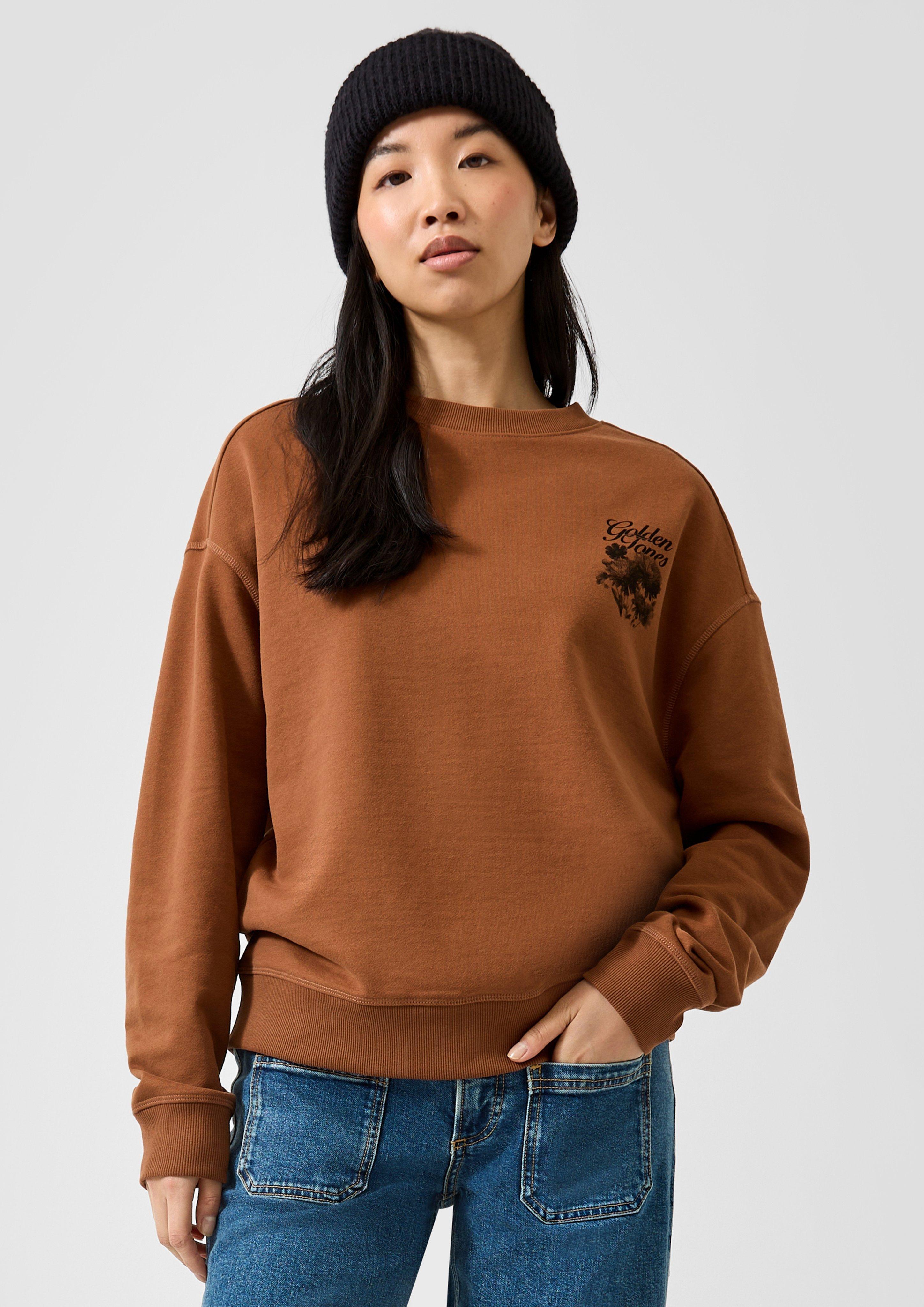 Bluza w kolorze cynamonowy od QS