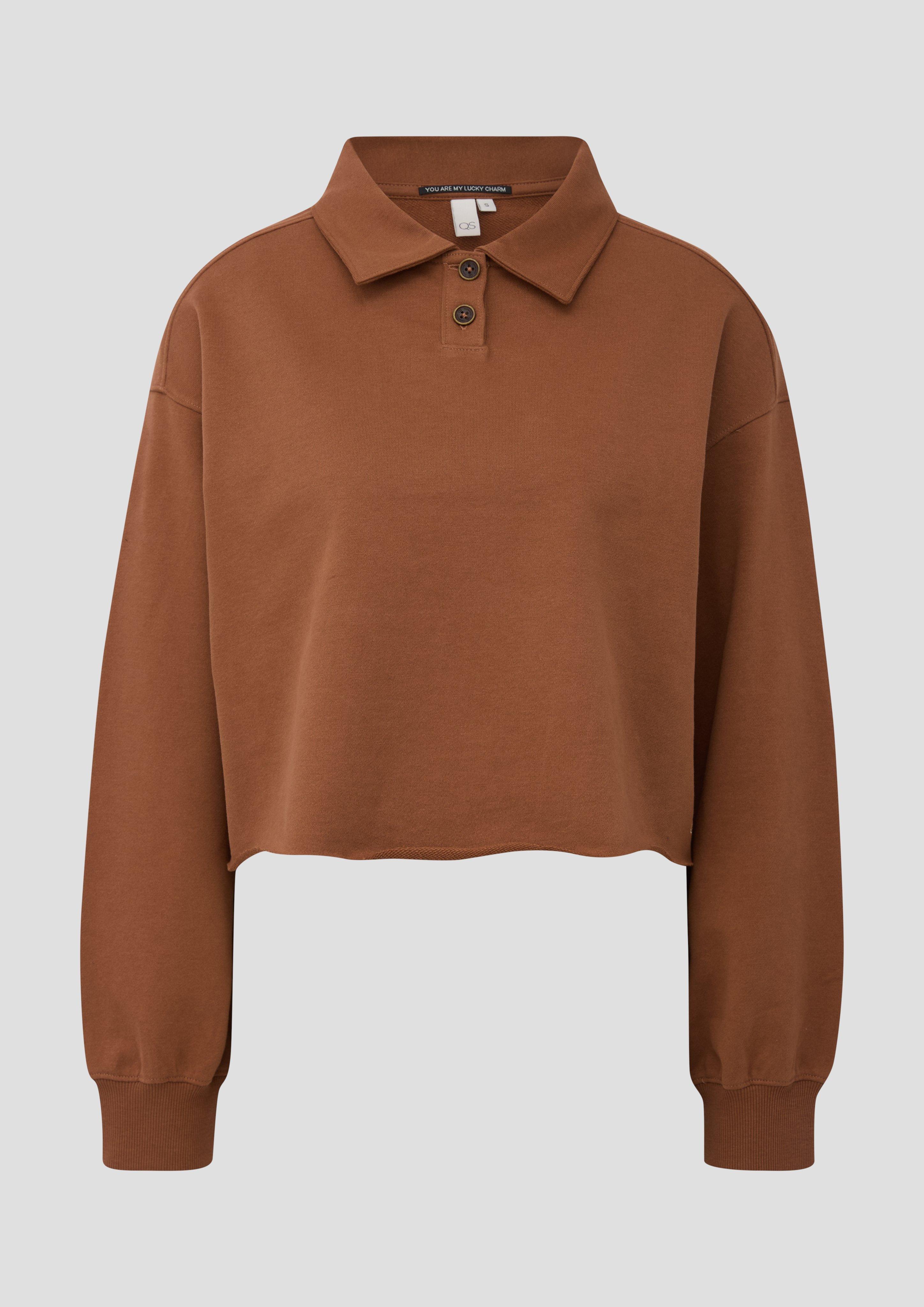 Femmes Sweat-shirt en brun de QS